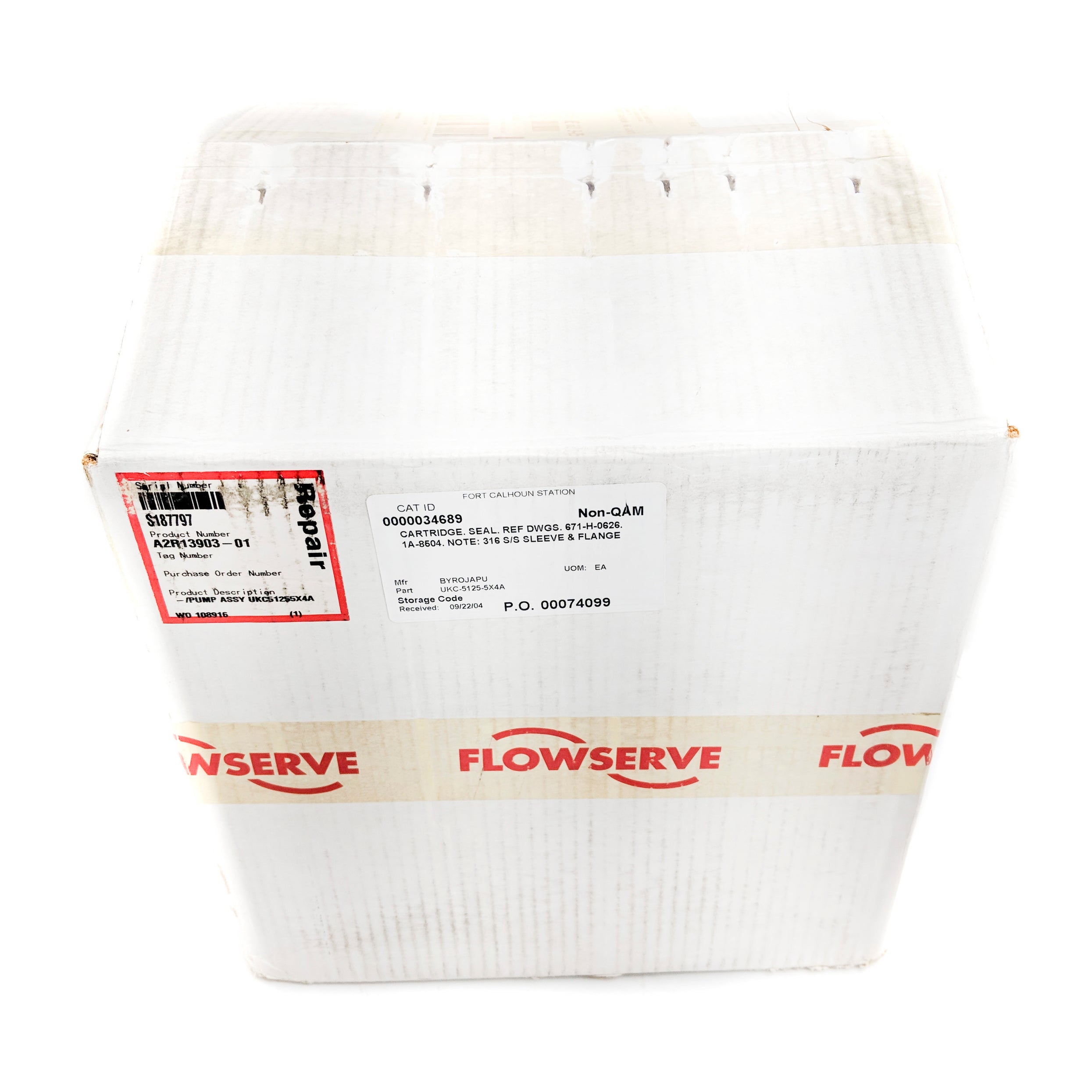 FLOWSERVE A2R13903-01 UKC-5125-5X4A REMAN