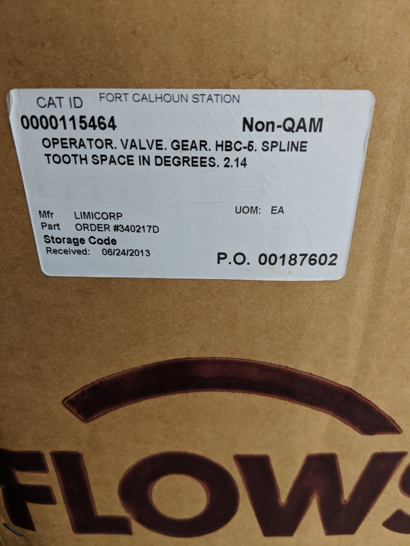 FLOWSERVE LIMITORQUE HBC-5 NSMP