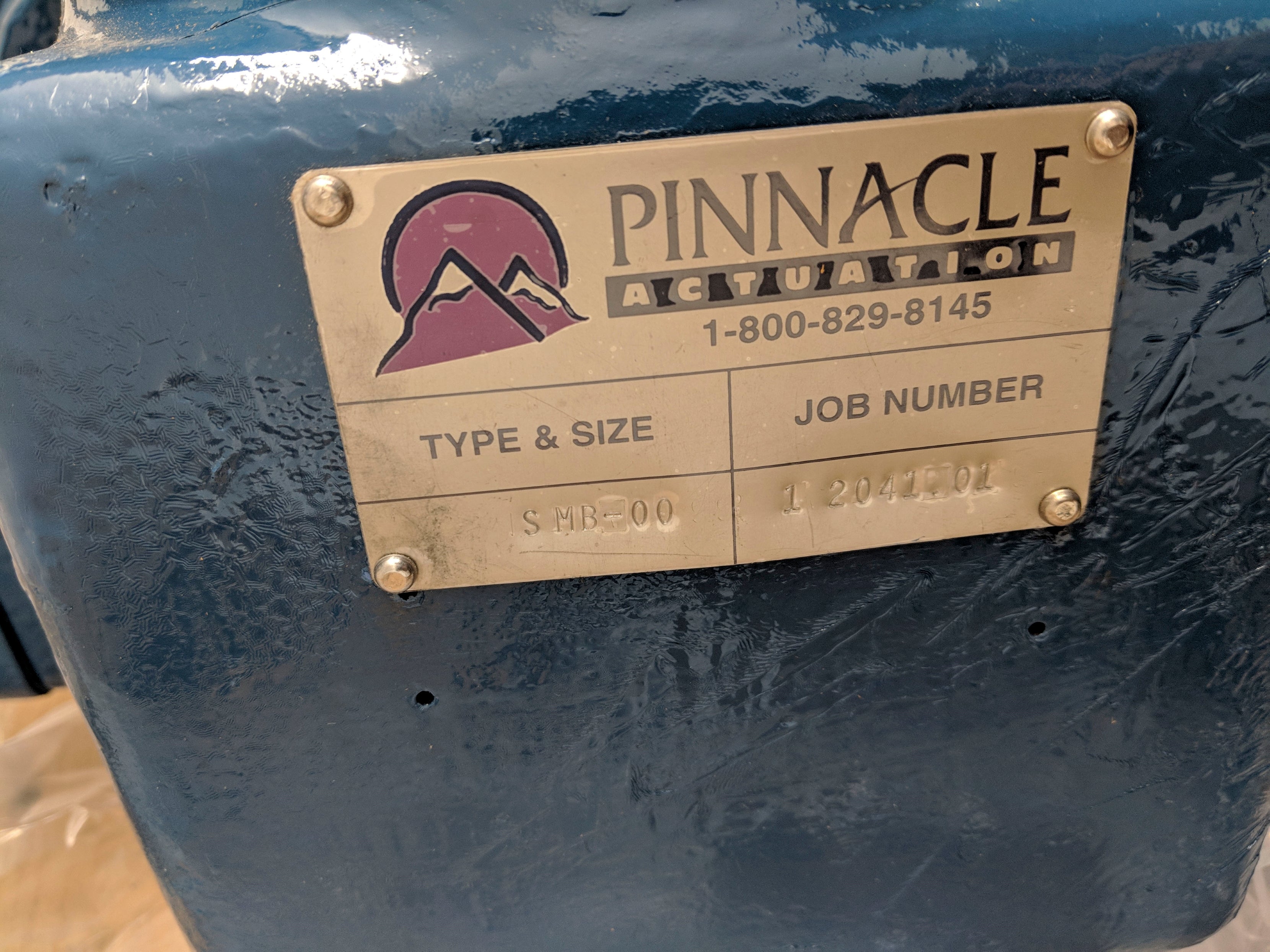 PINNACLE ACTUATION TYPE SMB SIZE 00 NSNP