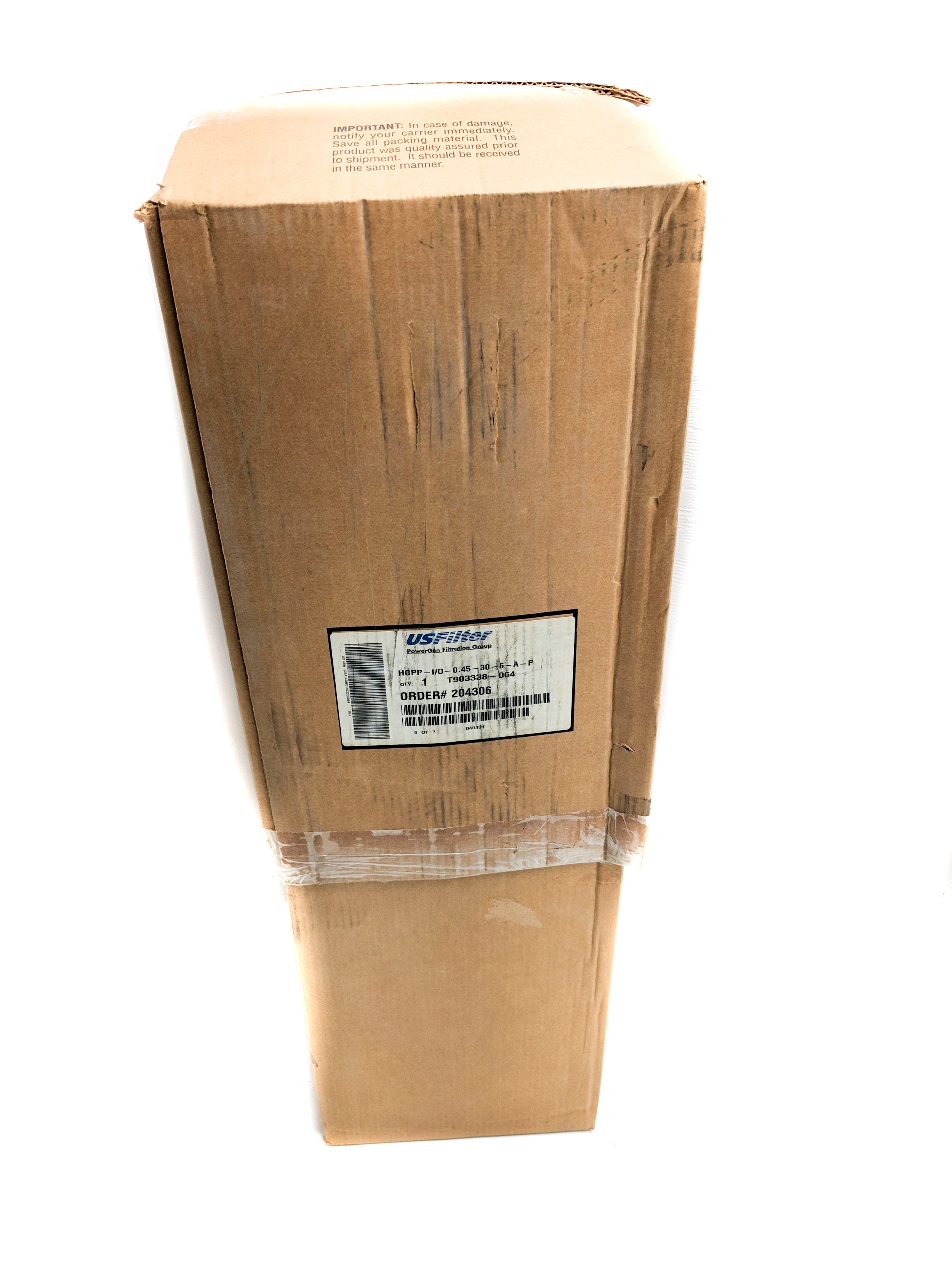 US FILTER T903338-064 HGPP-I/O-0.45-30-6-A-P NSMP