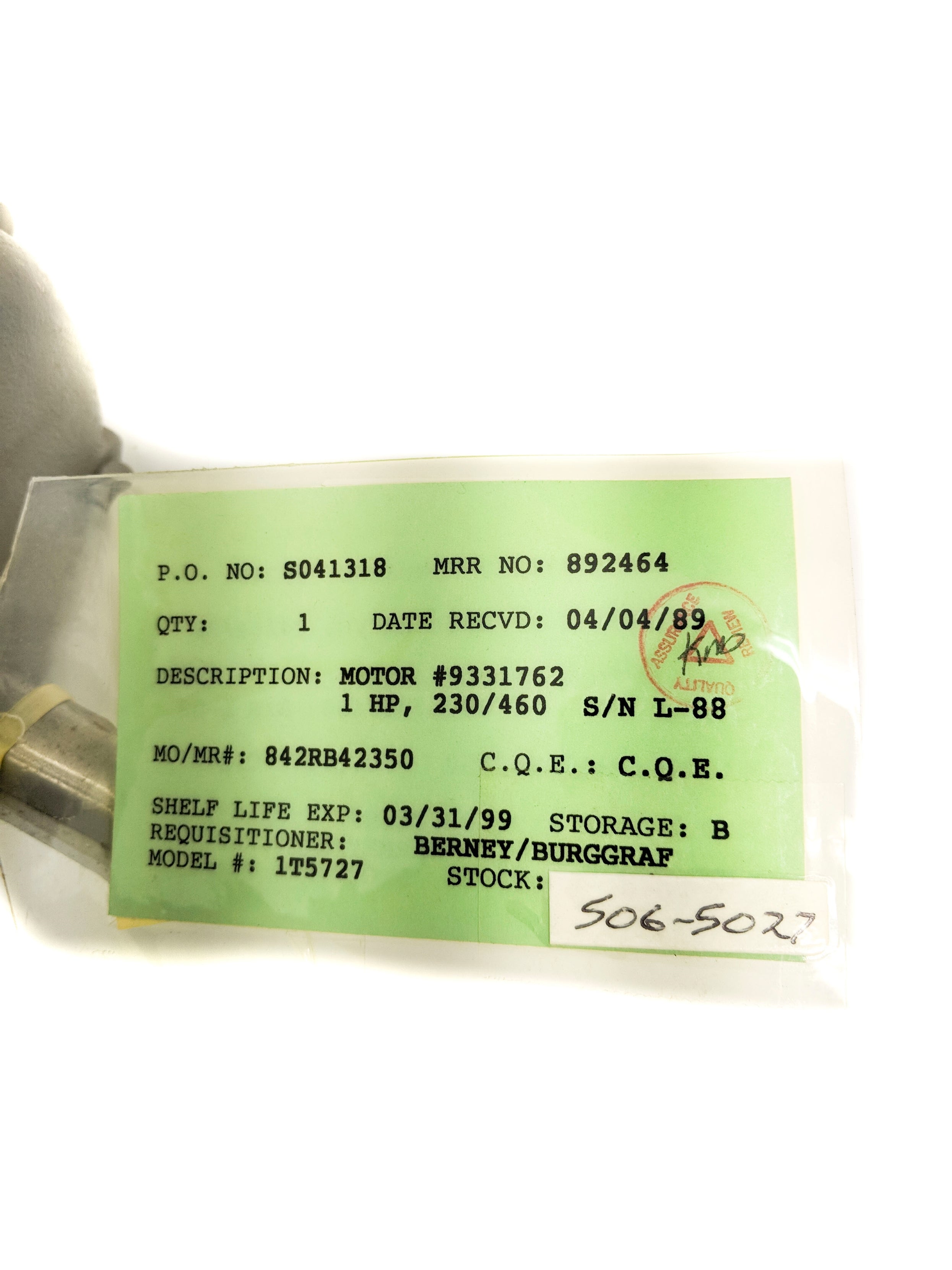DELCO 1T5727-S1A NSMP