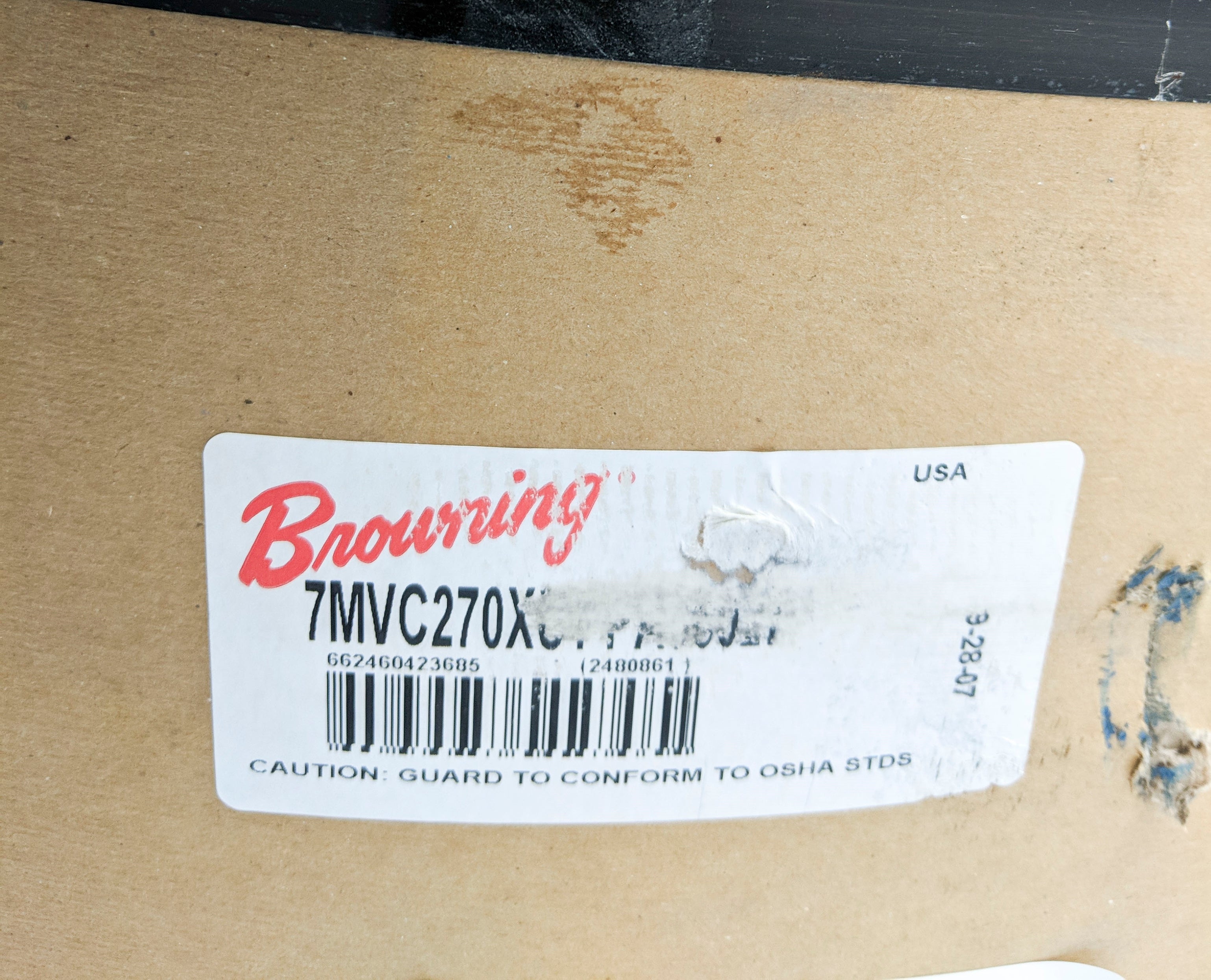 BROWNING 7MVC270XU1 PAJ6027 NSFS