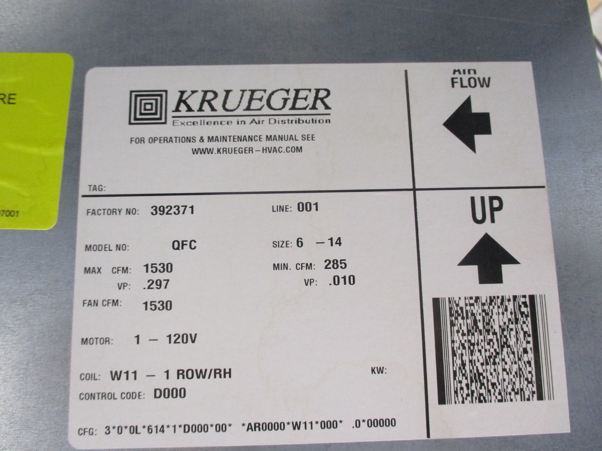 KRUEGER QFC-14 NSNP