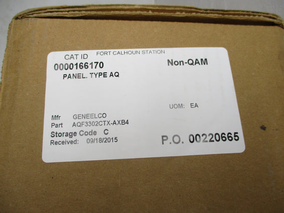 GENERAL ELECTRIC AQF3302CTX AXB4 225A NSMP