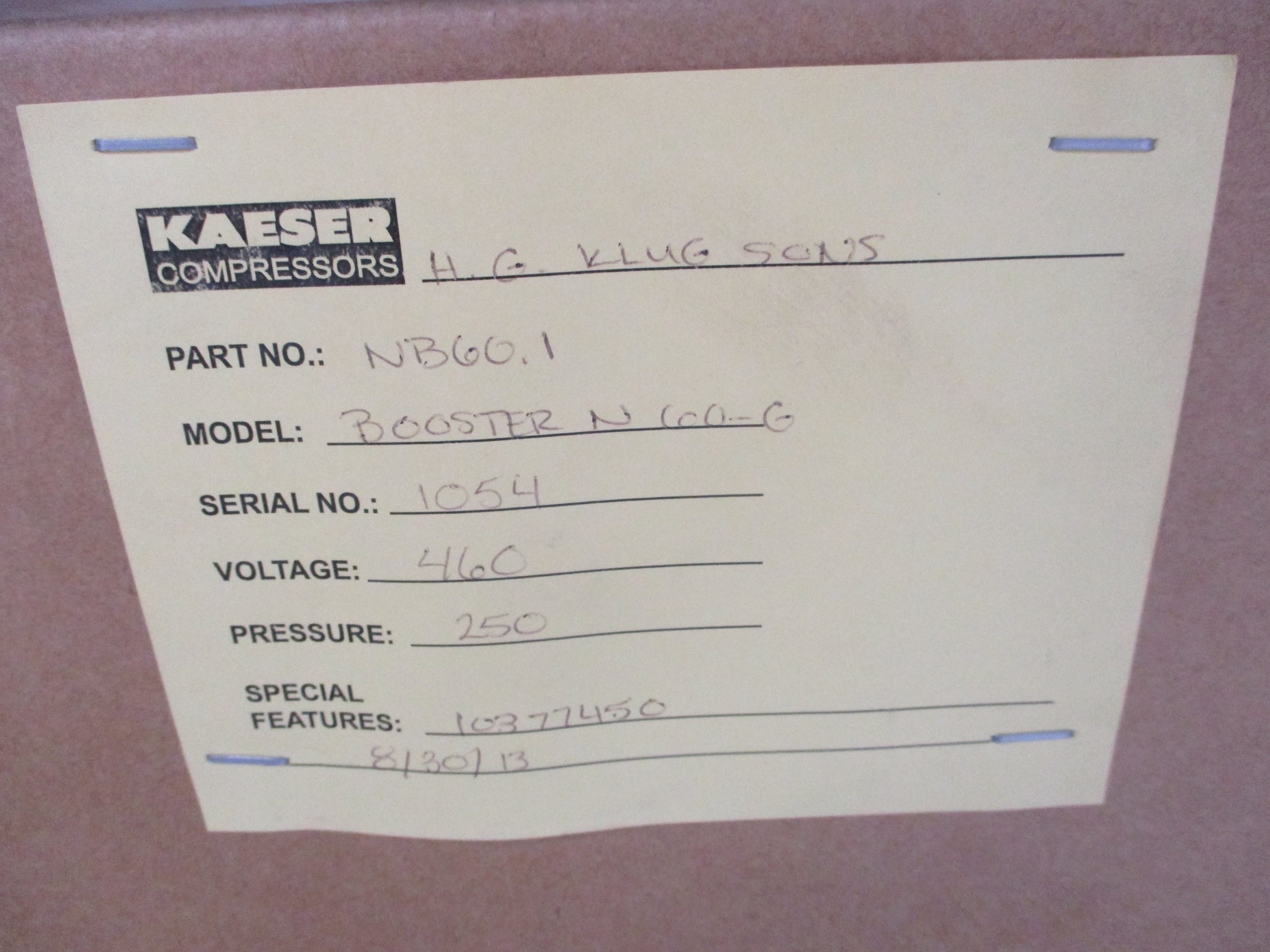 KAESER N60-G NB60.1 NSMP