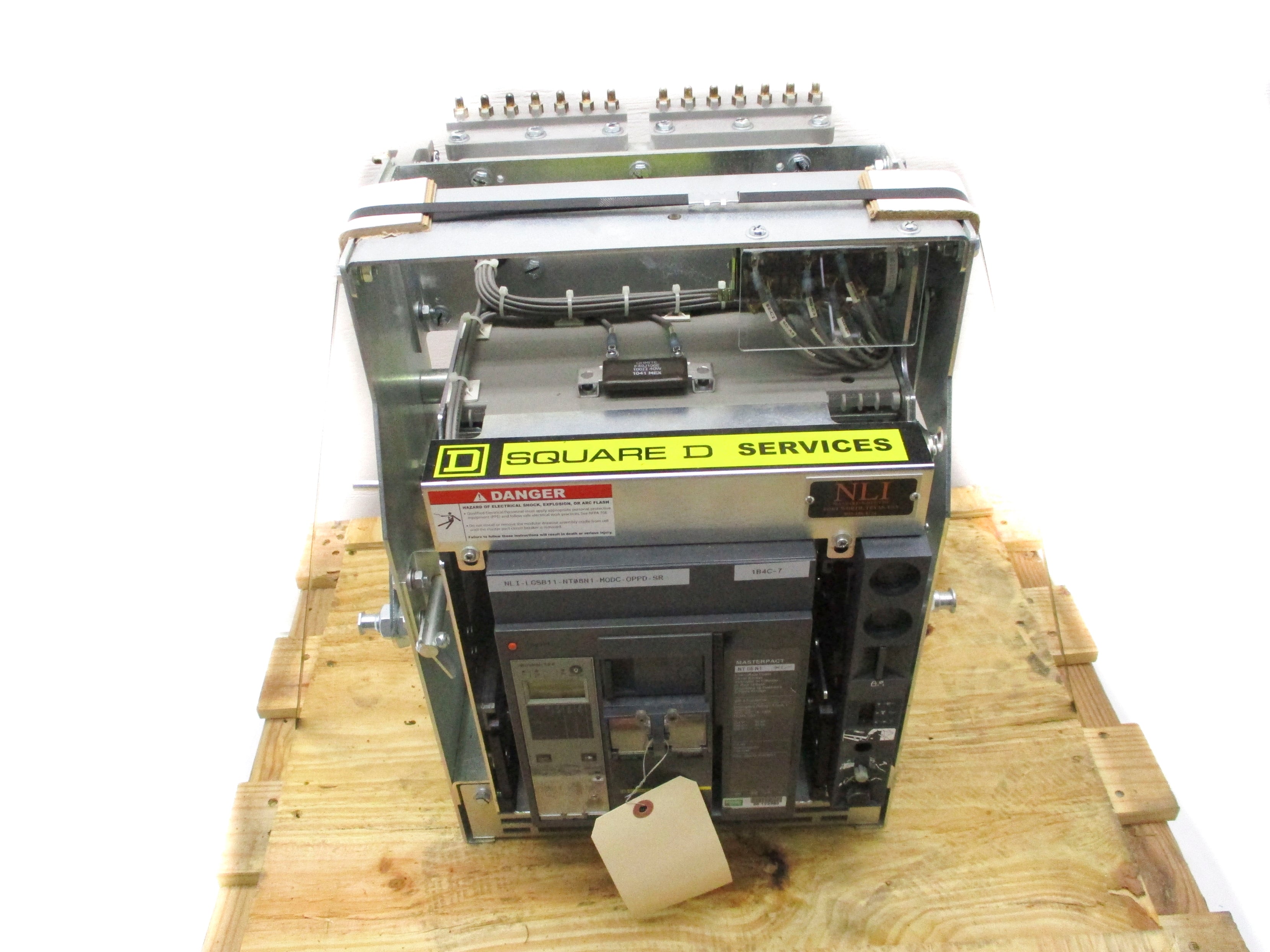 SQUARE D MASTERPACT NT08N1 LGSB11 MODC-OPPD-SR NSNP