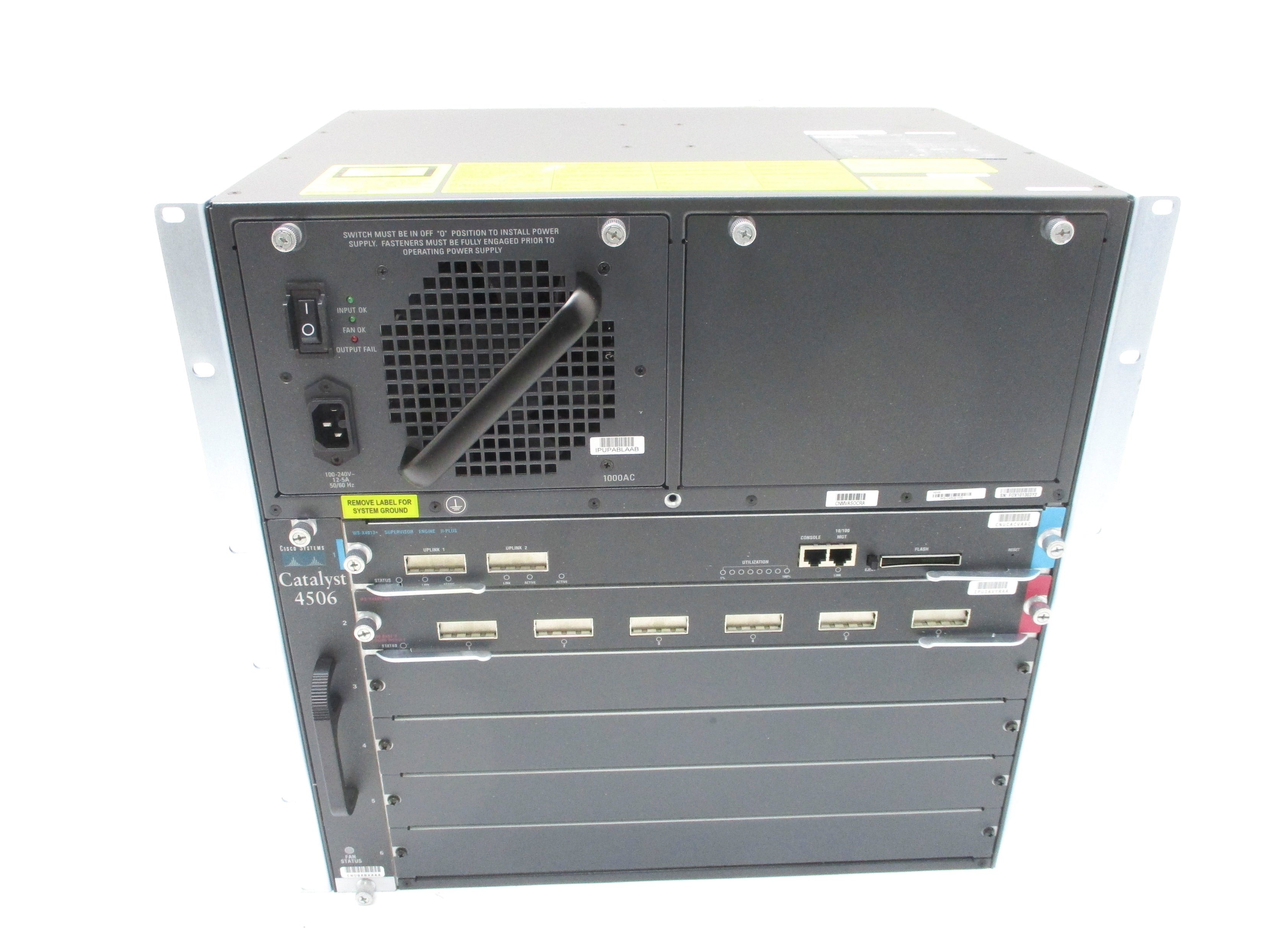 CISCO SYSTEMS WS-C4506 NSMP