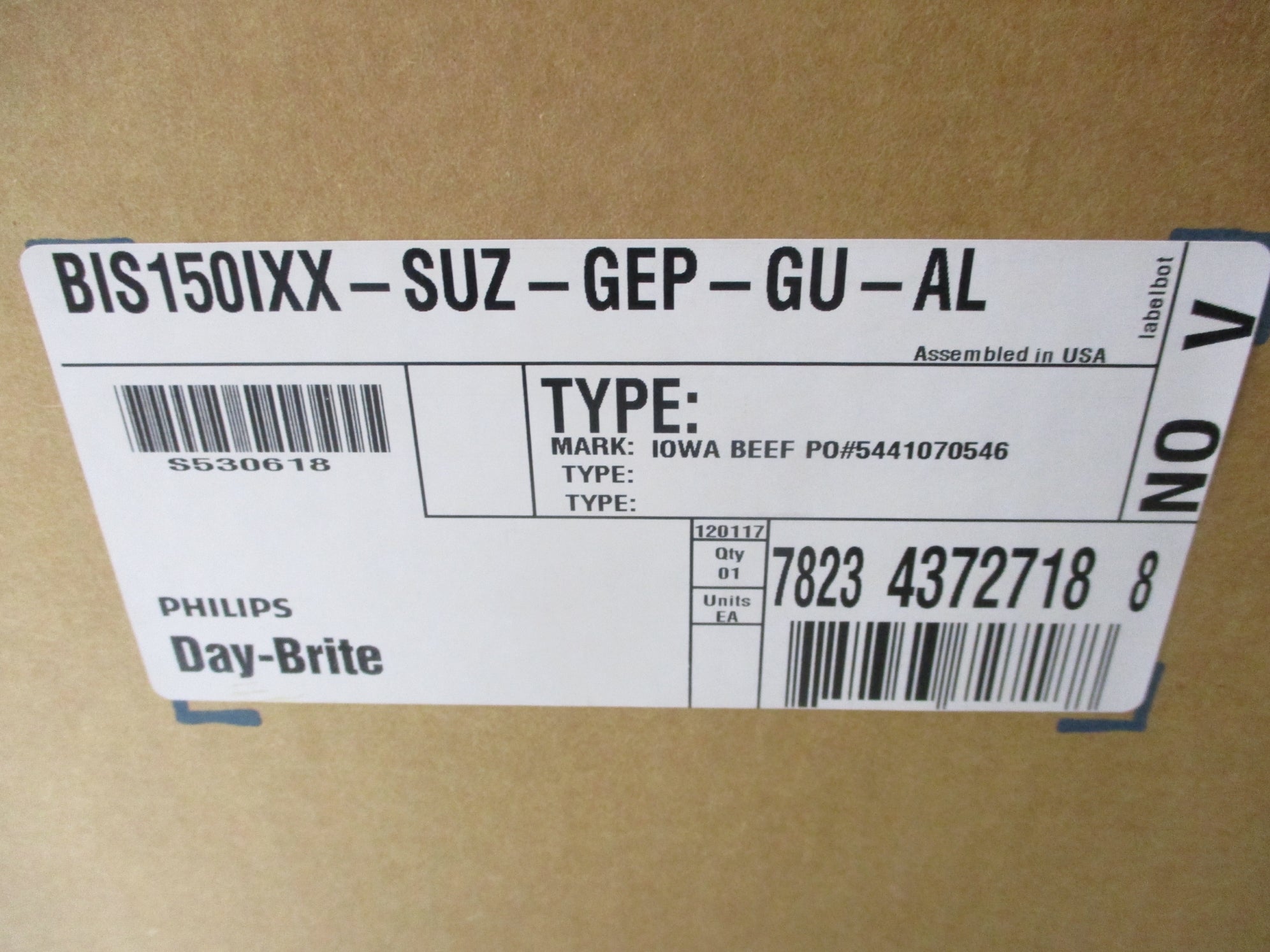 PHILIPS BIS150IXX-SUZ-GEP-GU-AL NSMP