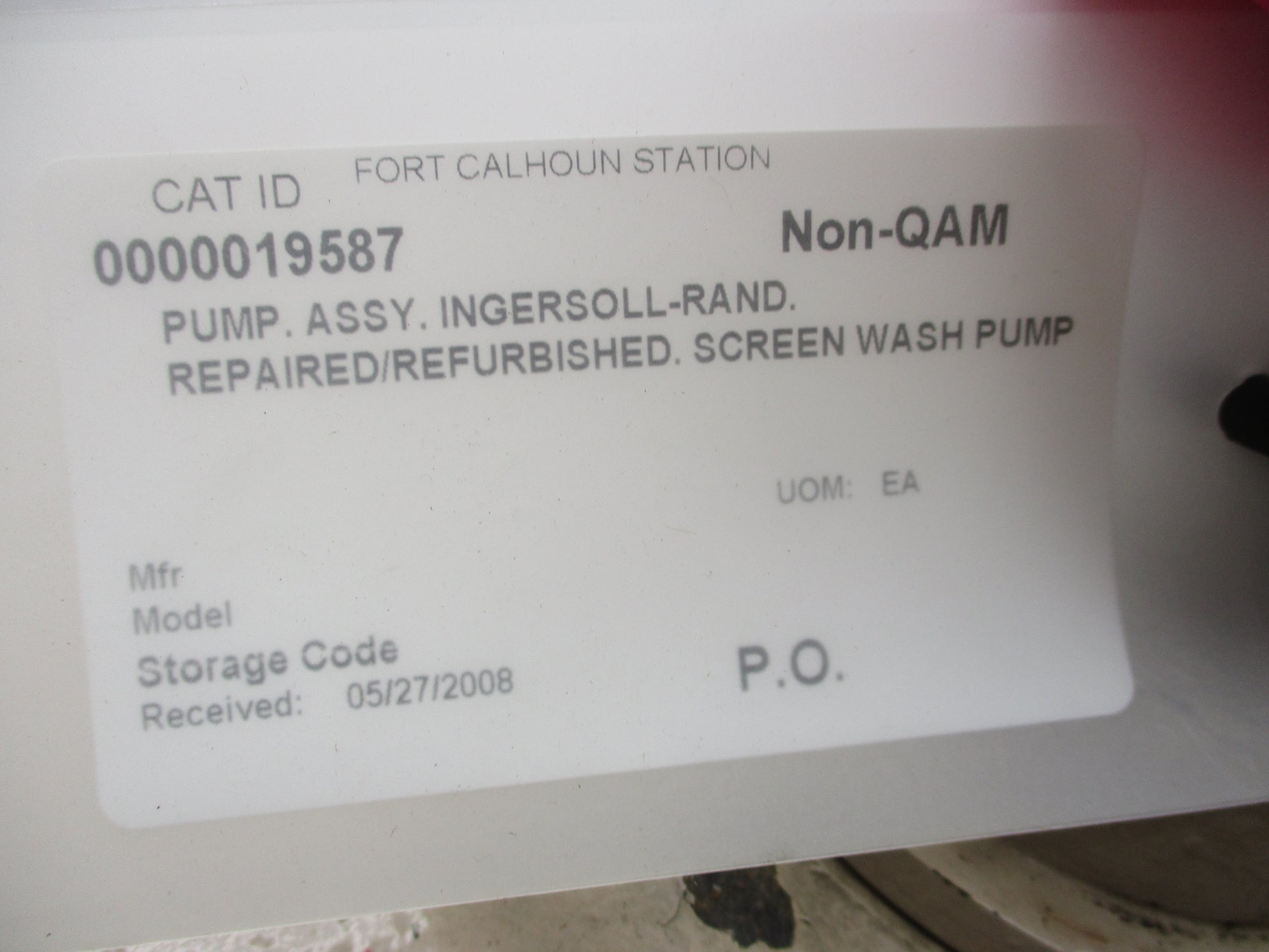 INGERSOLL RAND SKF 6315-7317DB 6BSFL PUMP REMAN