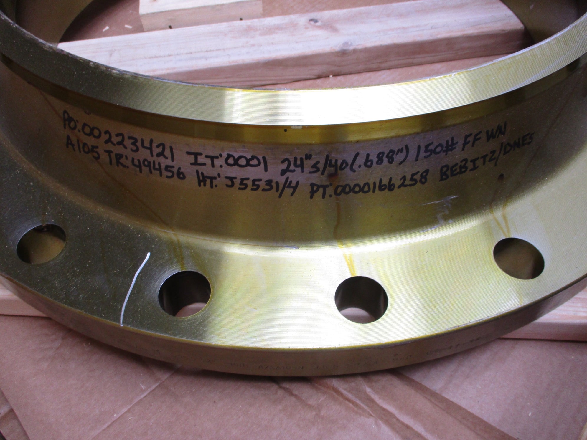 BEBITZ B16.5 24"-150 A/SA105N NSNP