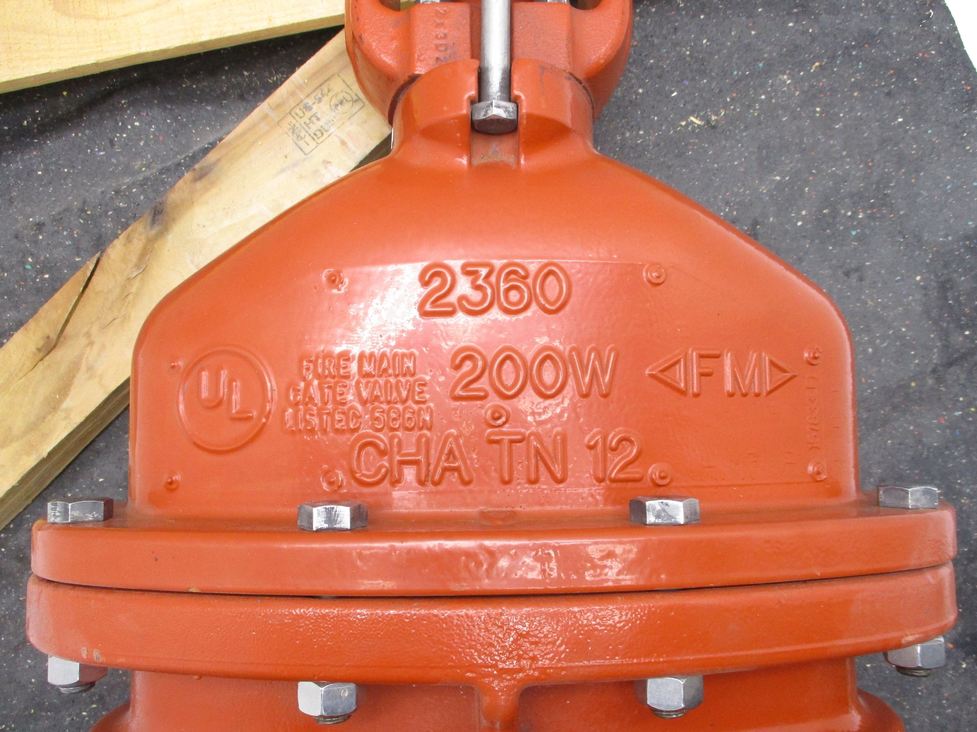 MUELLER 120R236006LH MAIN GATE VALVE 12" NSNP
