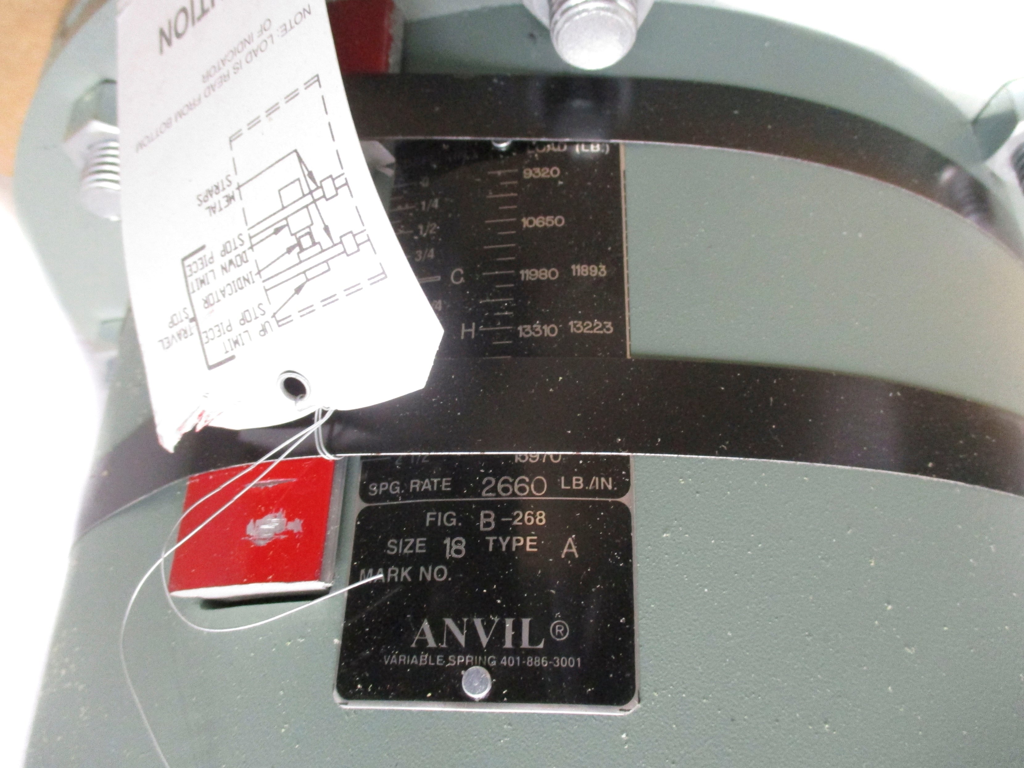 ANVIL B-268 TYPE A SIZE 18 NSNP
