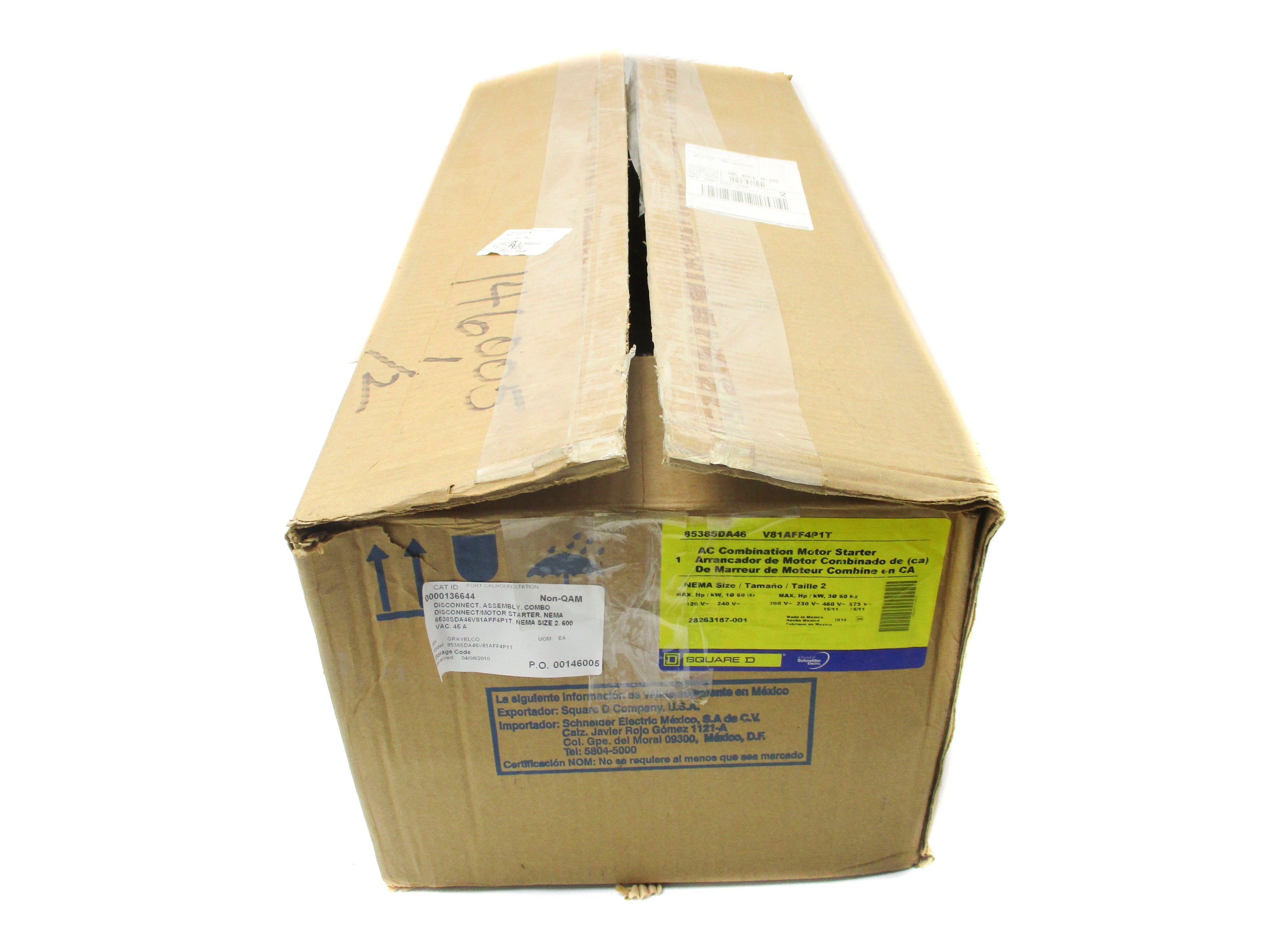 SQUARE D 8538SDA46 V81AFF4P1T NSMP