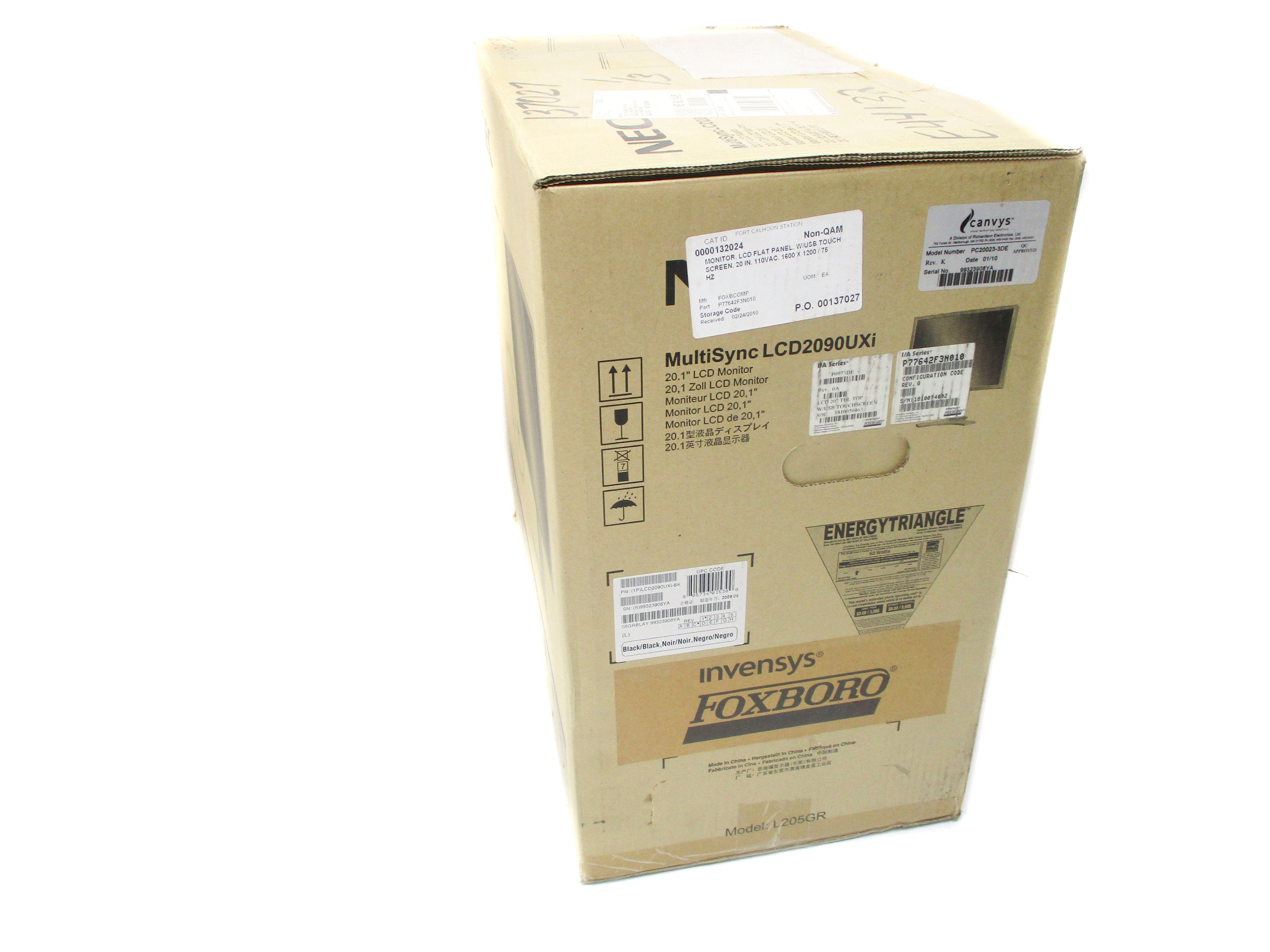 INVENSYS FOXBORO P77642F3N010 REV. Q P0973DE REV. 0A NSMP