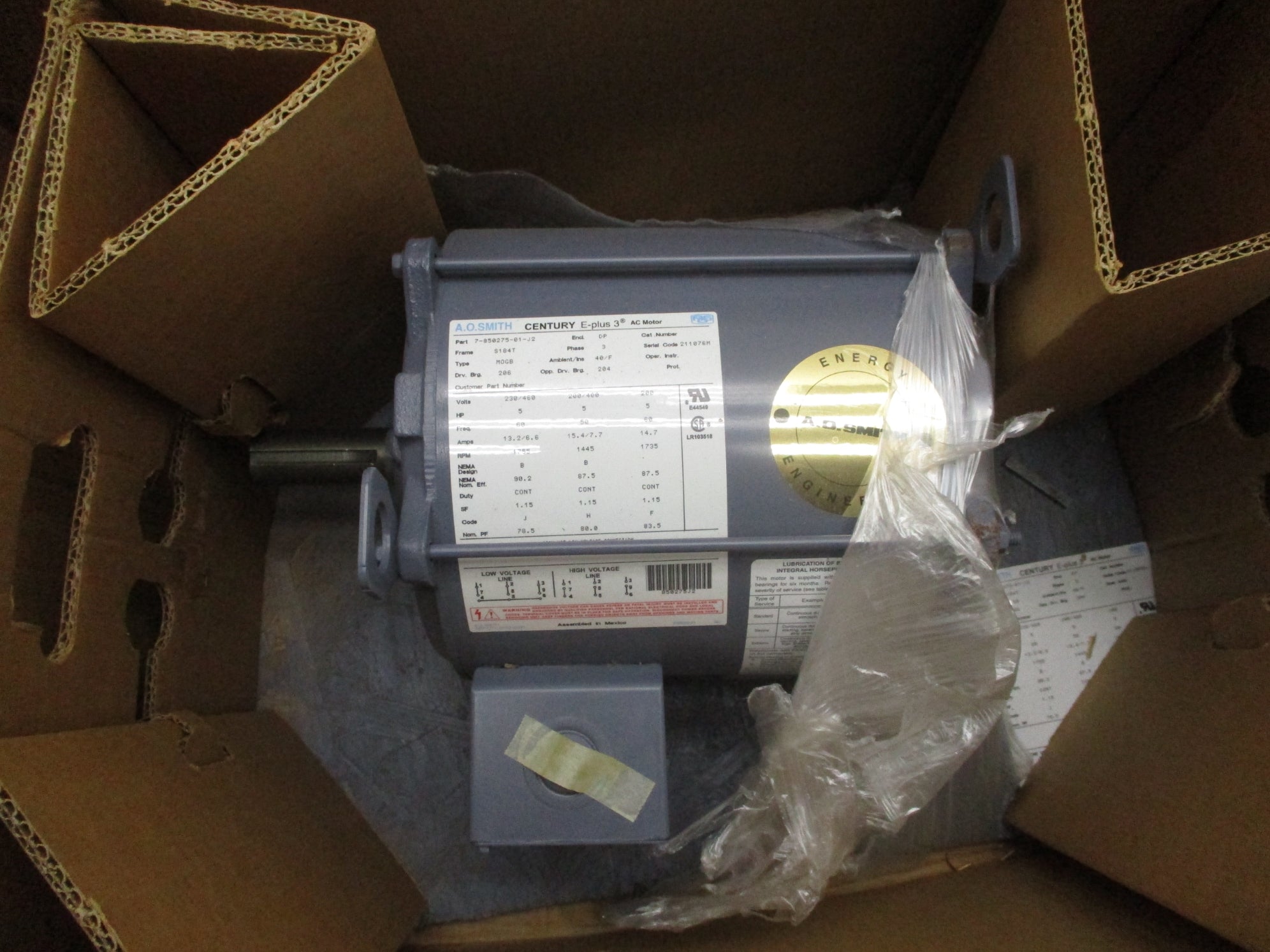 AO SMITH 7-850275-01-J2 NSMP