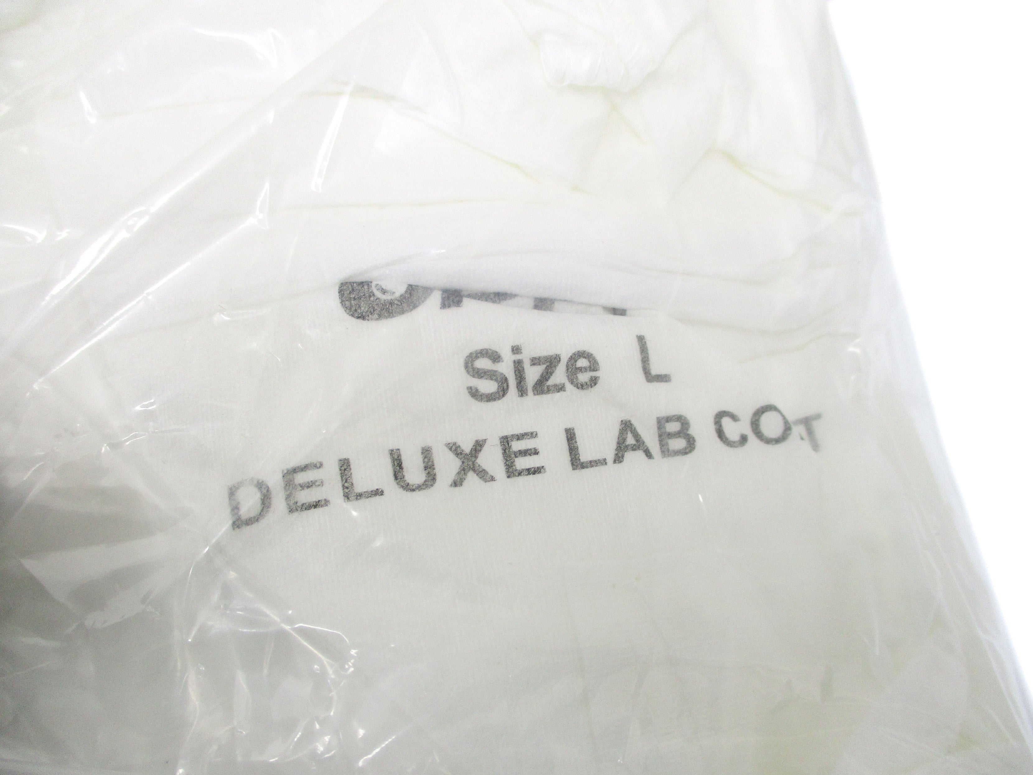 ETI OREX CS3330-L (PKG OF 30) DELUXE LAB COAT LARGE NSMP