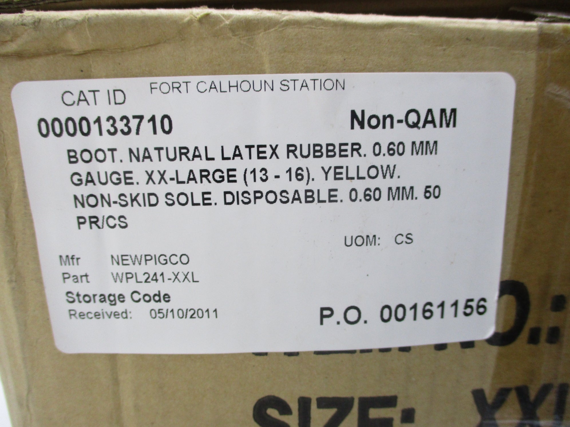 NEW PIG WPL241-XXL (PKG OF 50) NSMP