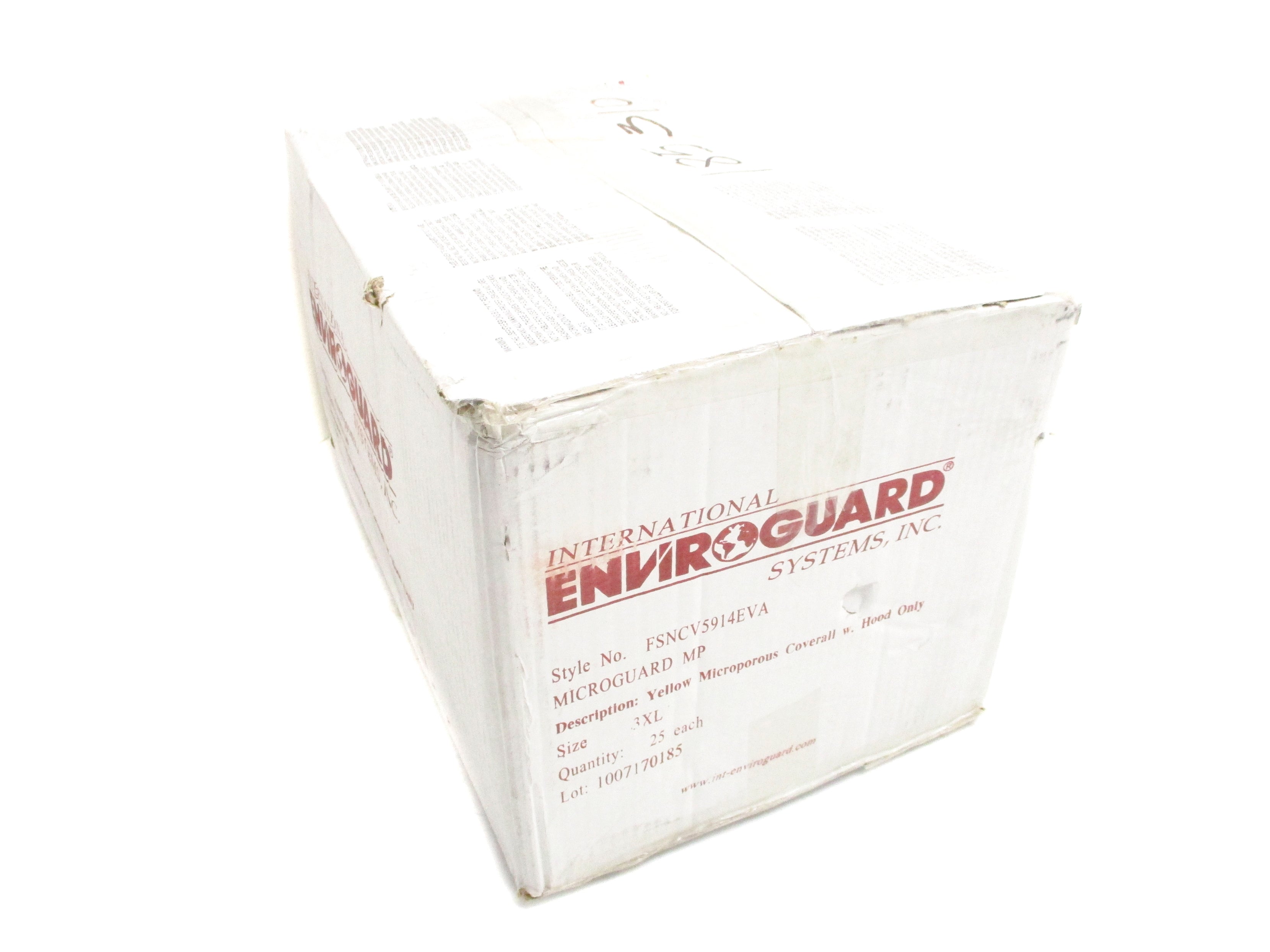 ENVIROGUARD FSNCV5914EVA 3XL COVERALL (PKG OF 25) NSMP