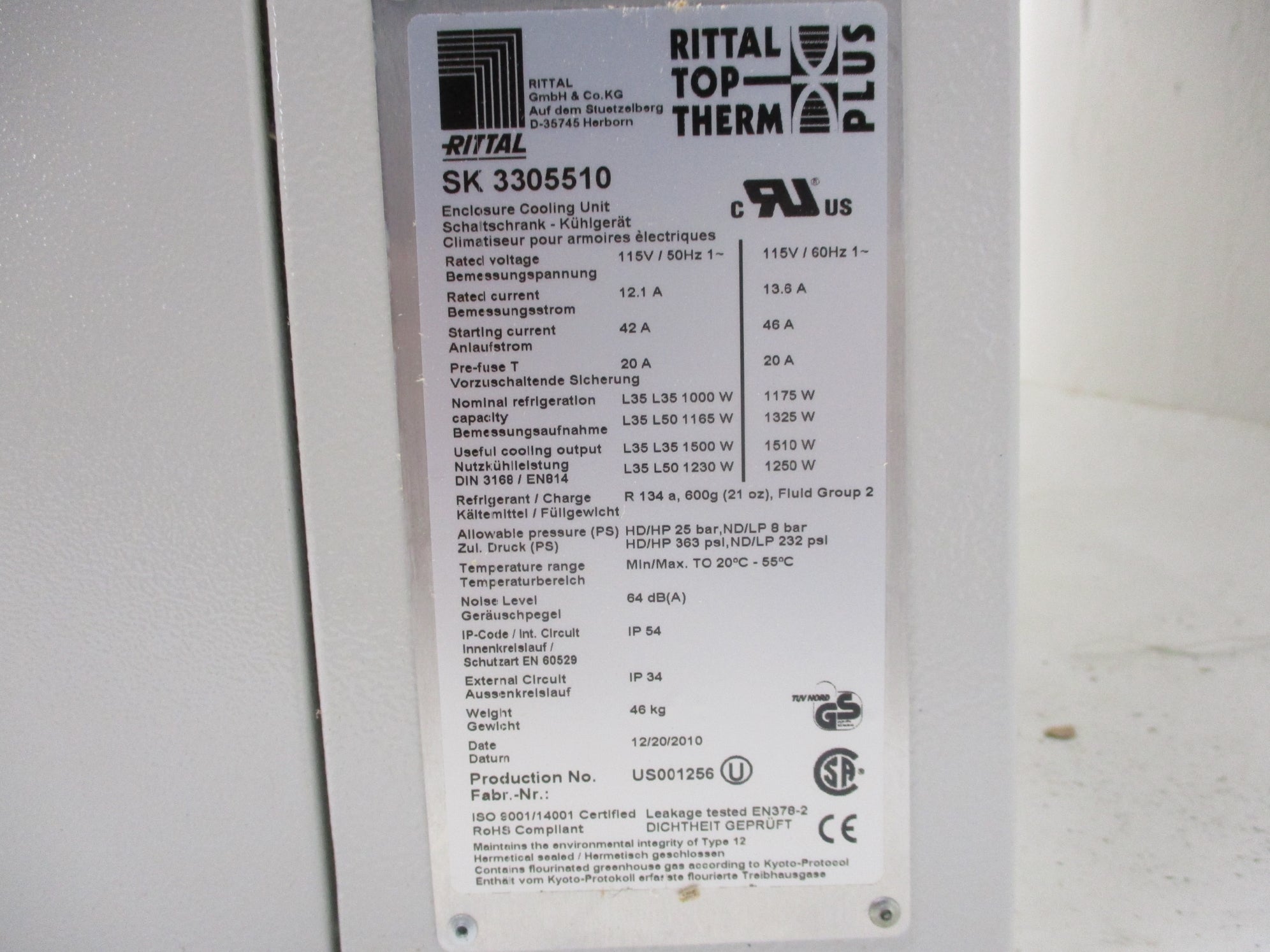 RITTAL 3305510 NSMP