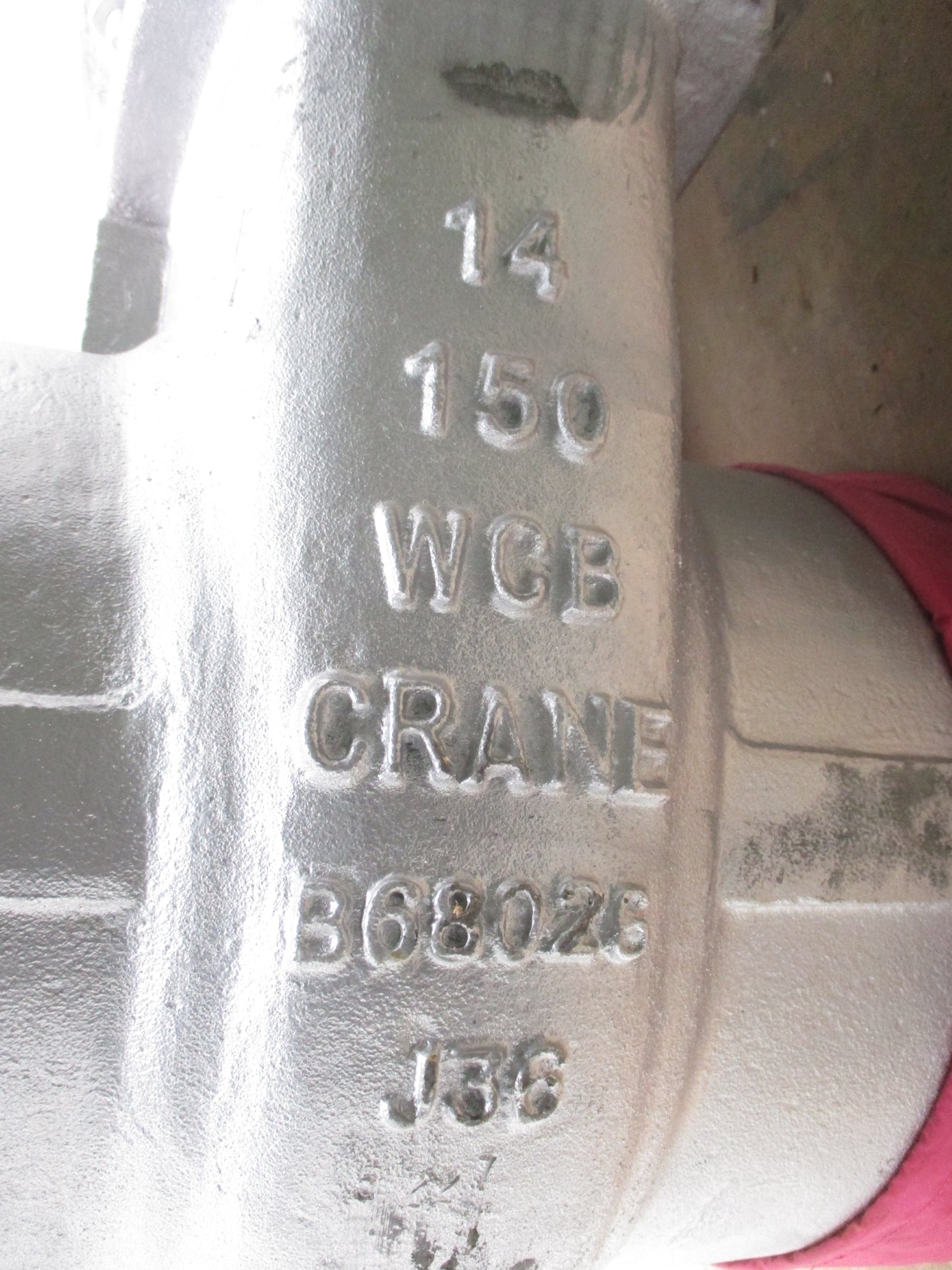 CRANE B68026 J36 150 WCB 14" VALVE NSNP