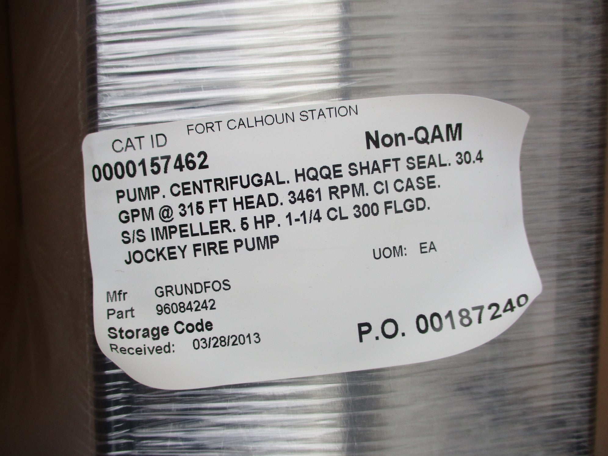 GRUNDFOS CR5-13 A-FGJ-A-E-HQQE 96084242  NSMP