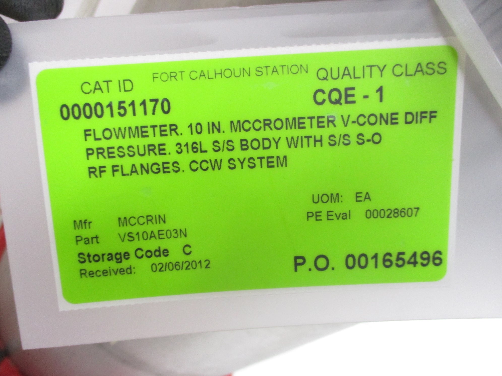MCCROMETER VS10AE03N NSNP