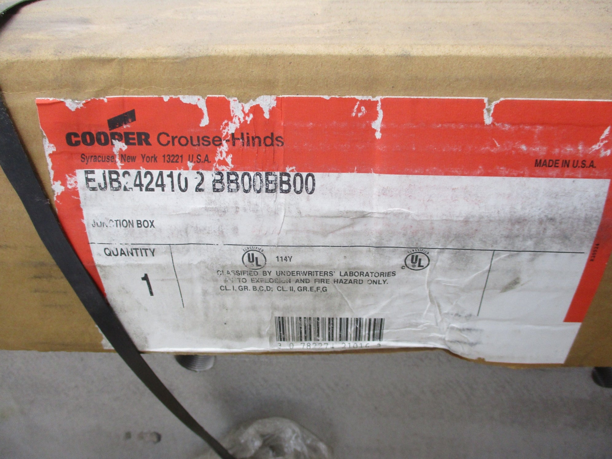 CROUSE HINDS EJB242410 2 BB00BB00 NSFS