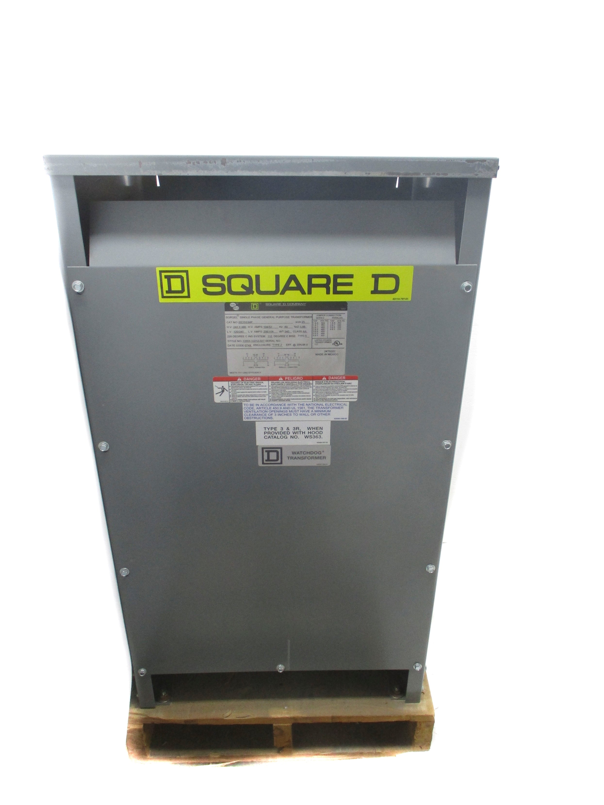 SQUARE D EE25S3HF NSNP