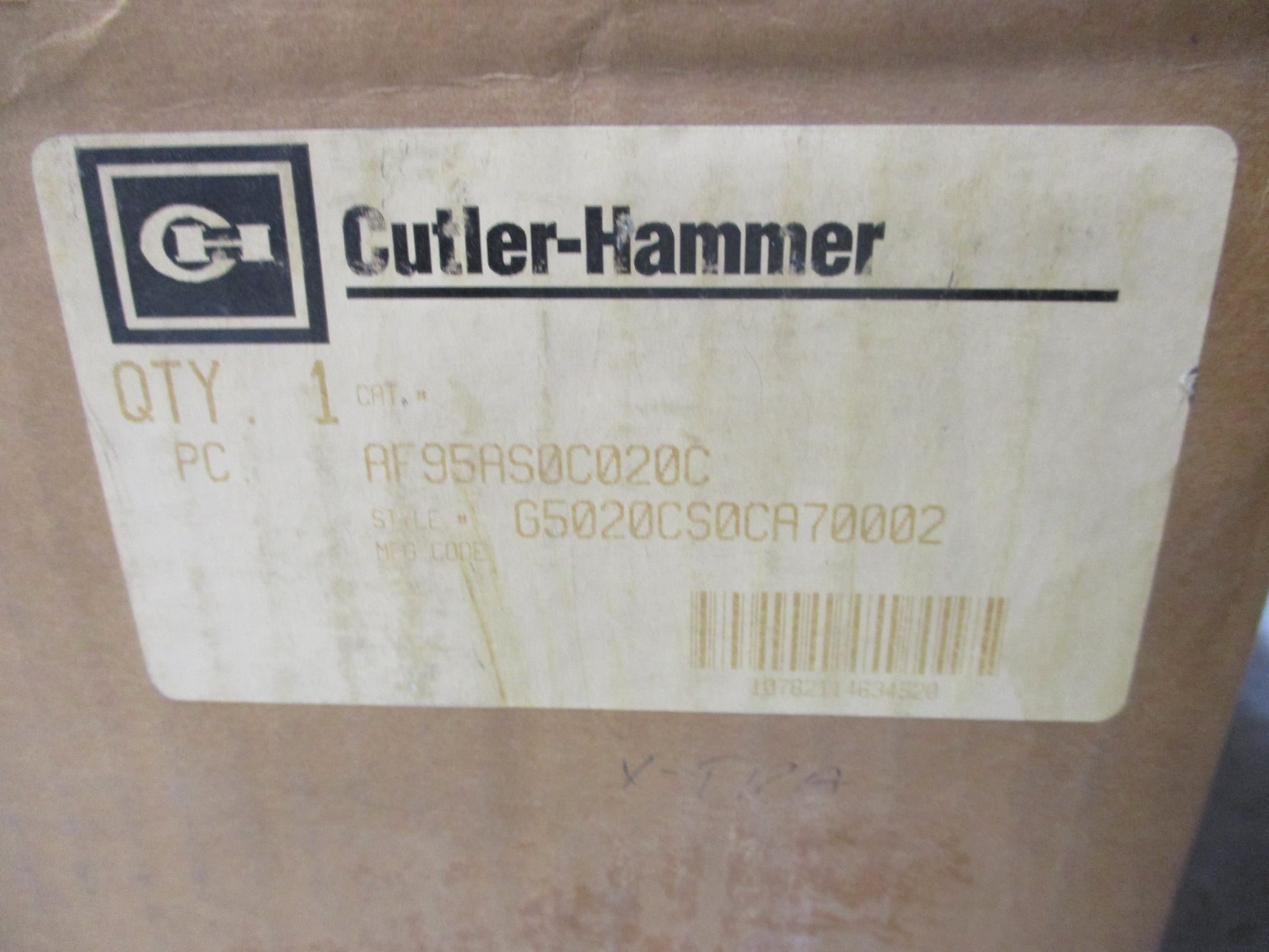 CUTLER HAMMER AF95AS0C020C G5020CS0CA70002 NSMP