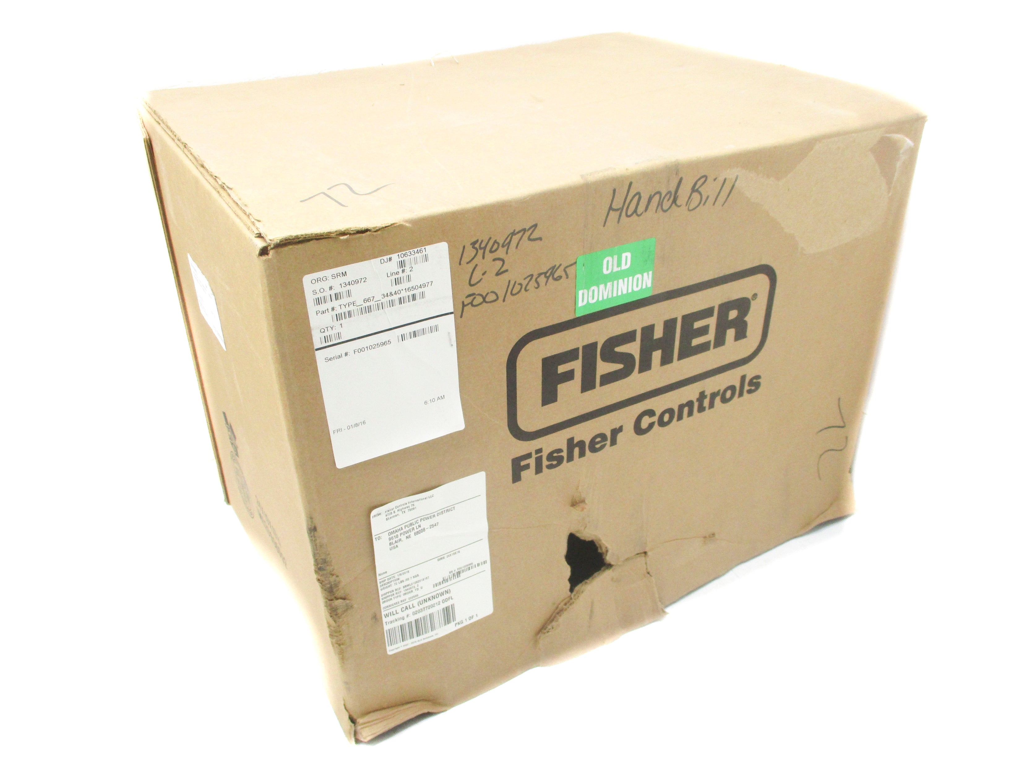 FISHER 667 SIZE 40 NSMP