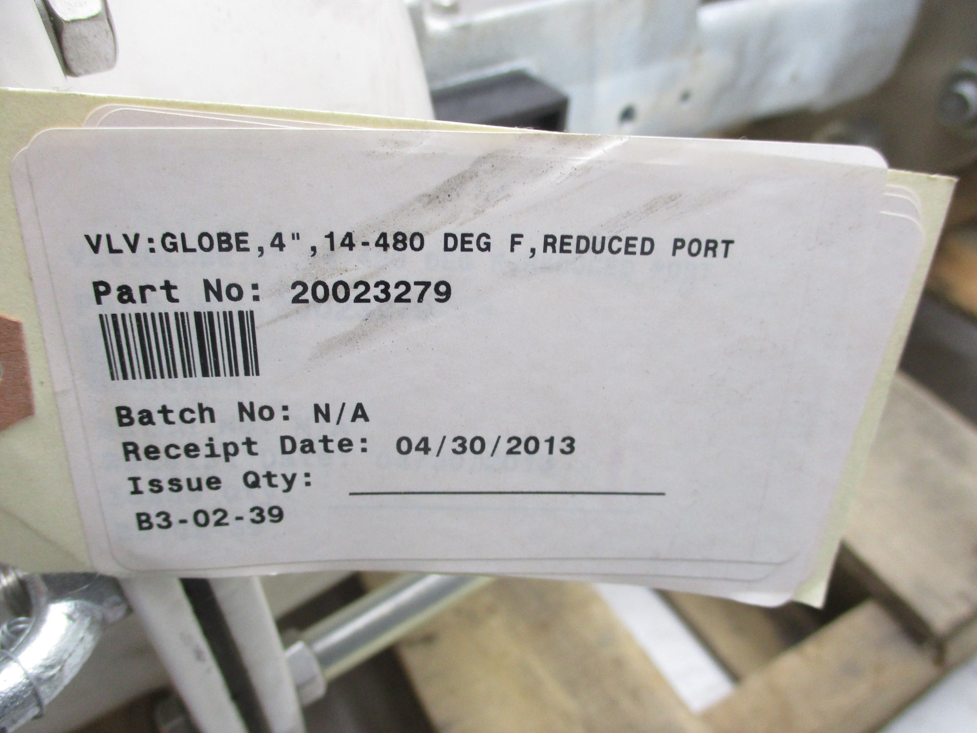 FLOWSERVE FLOWTOP VALVE 1-500 20023279 4" NSNP