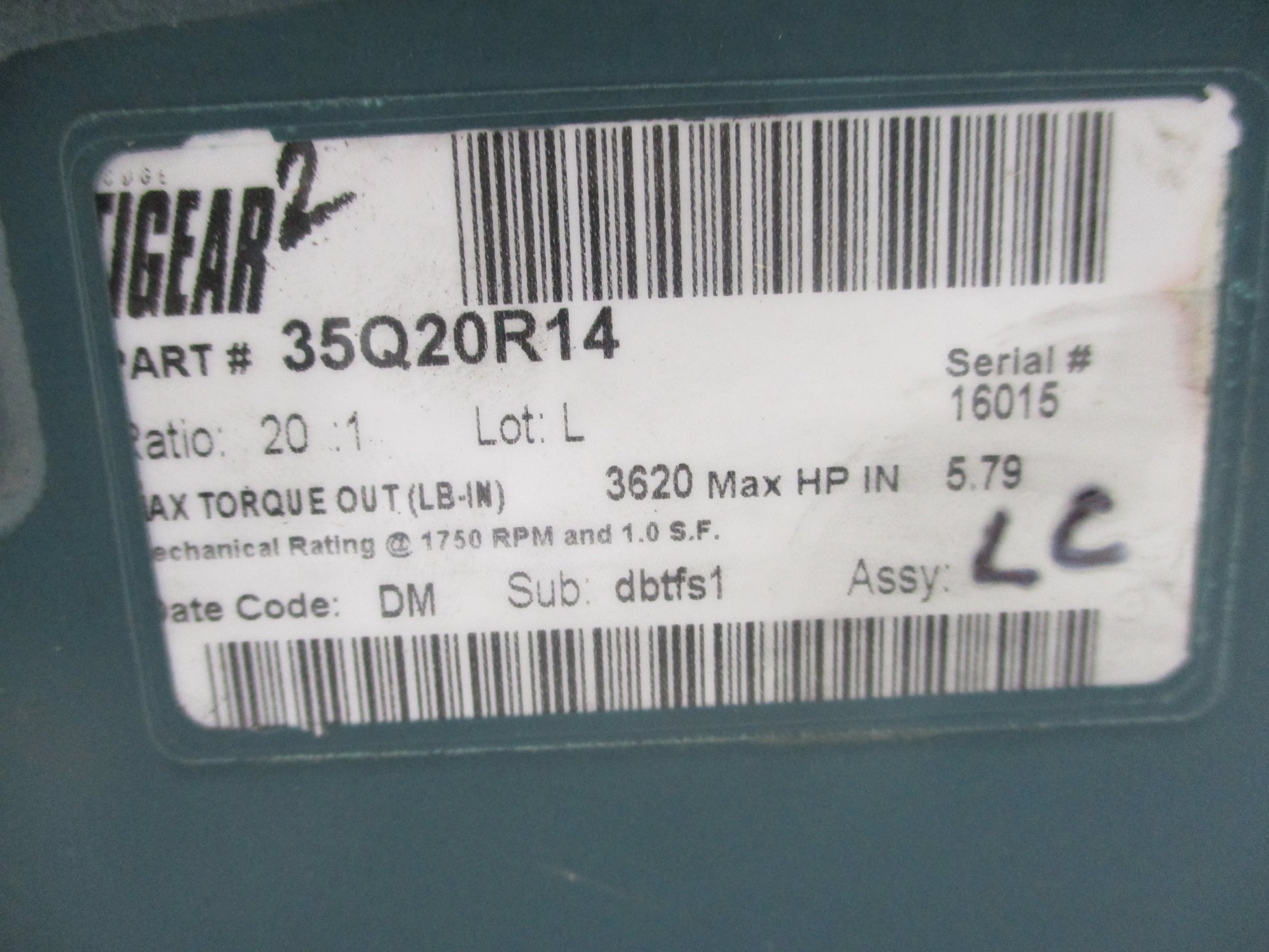 DODGE 35Q20R14 NSNP