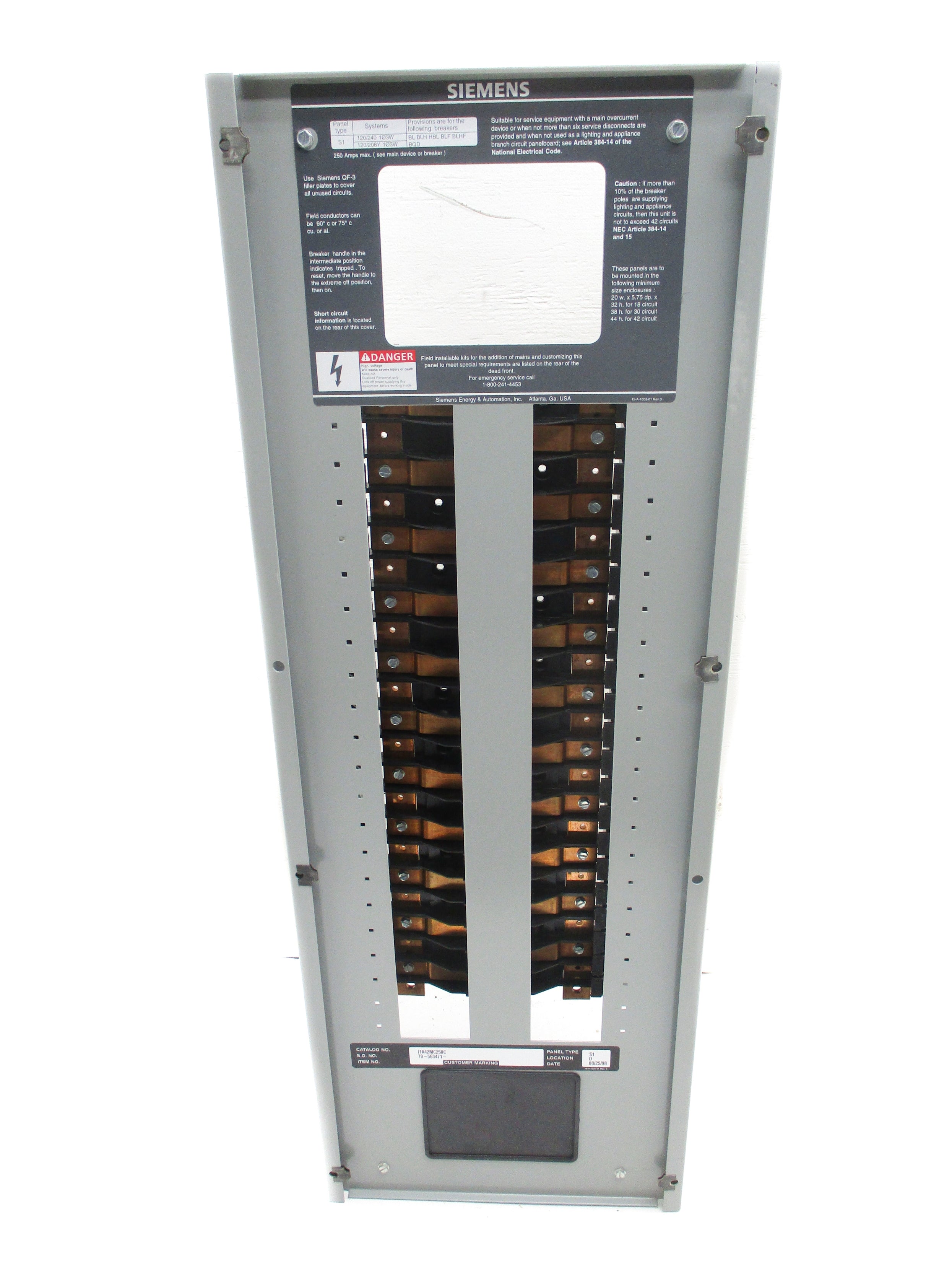 SIEMENS I1A42MC250C NSMP