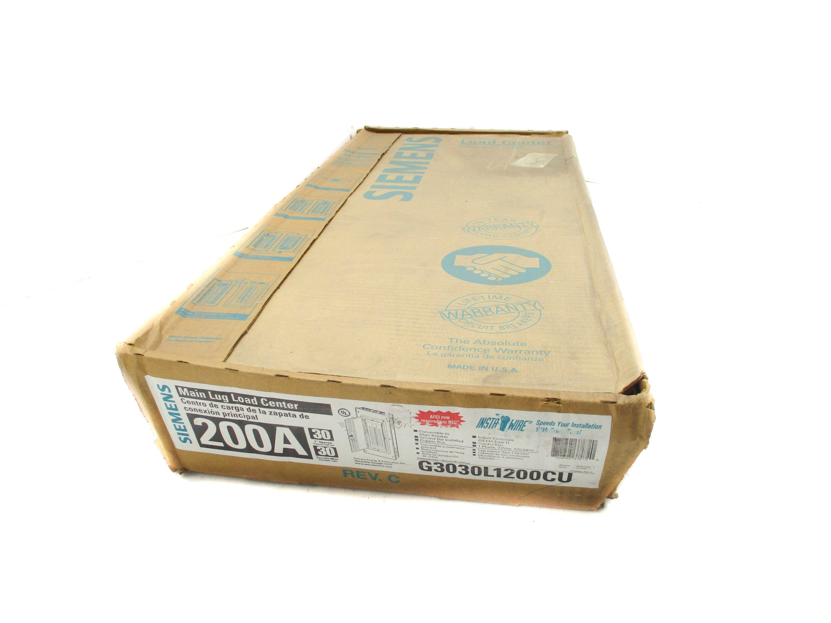 SIEMENS G3030L1200CU 200A NSFS
