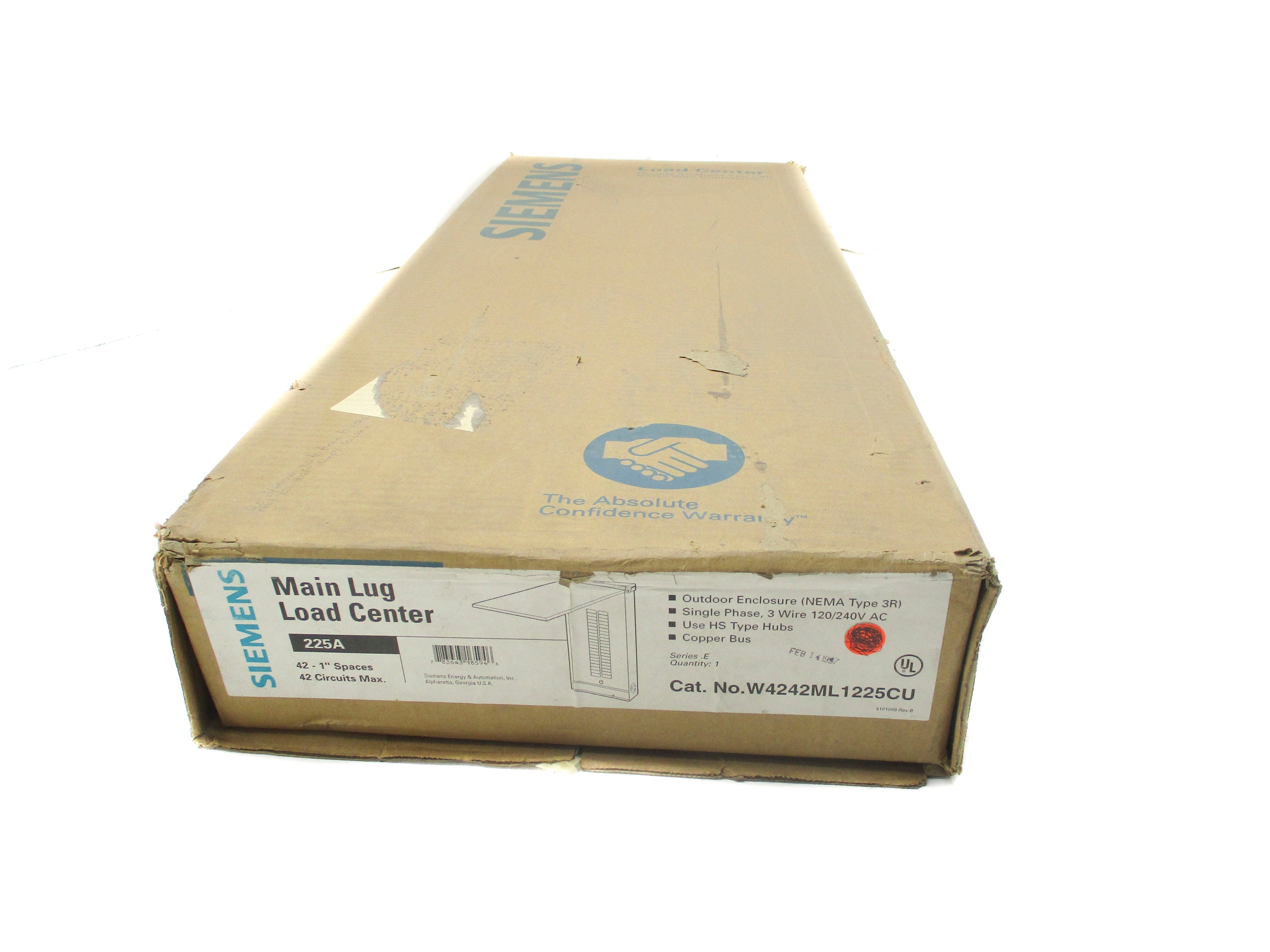 SIEMENS W4242ML1225CU 225A NSMP