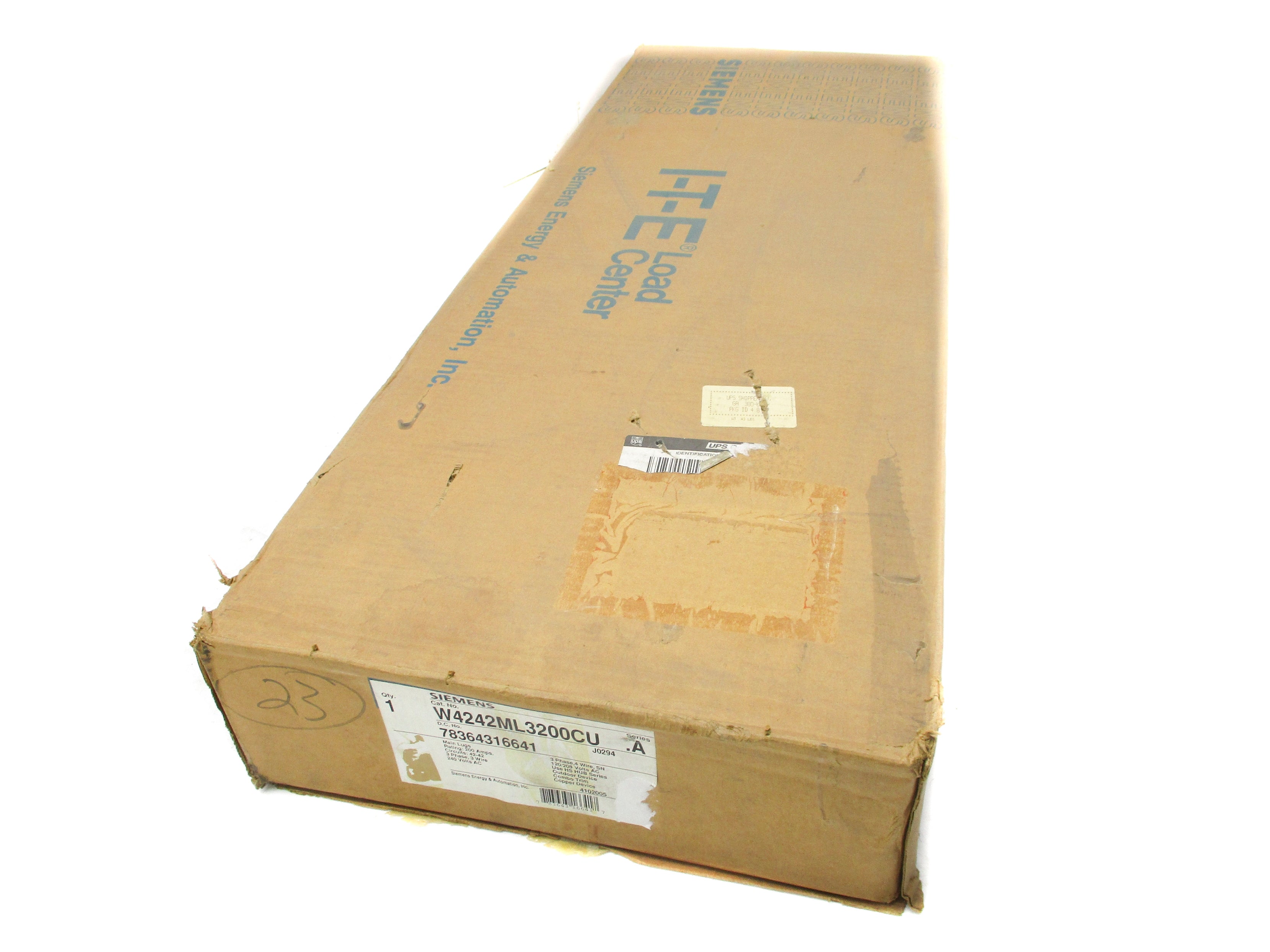 SIEMENS W4242ML3200CU 200A NSMP