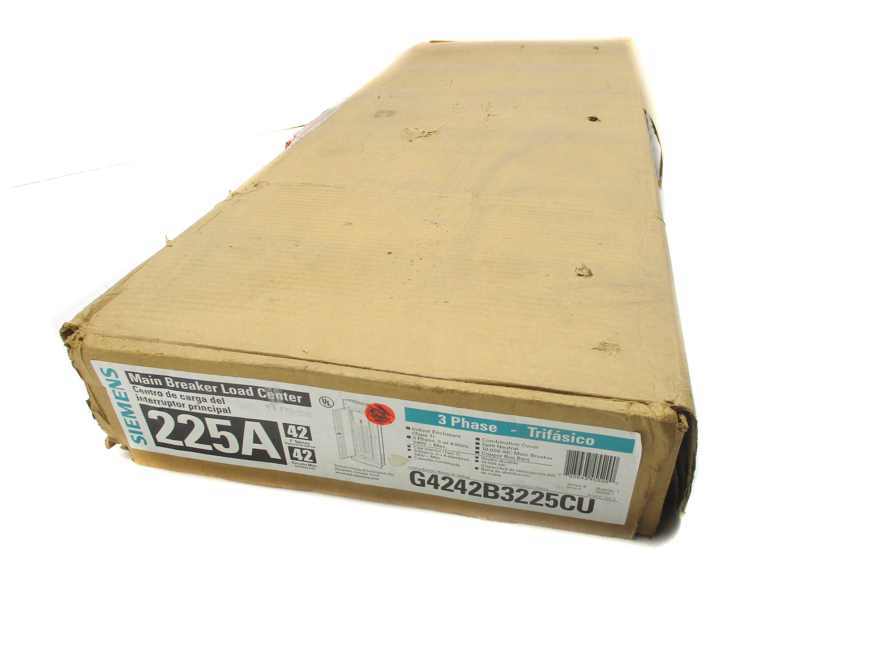 SIEMENS G4242B3225CU 225A NSMP