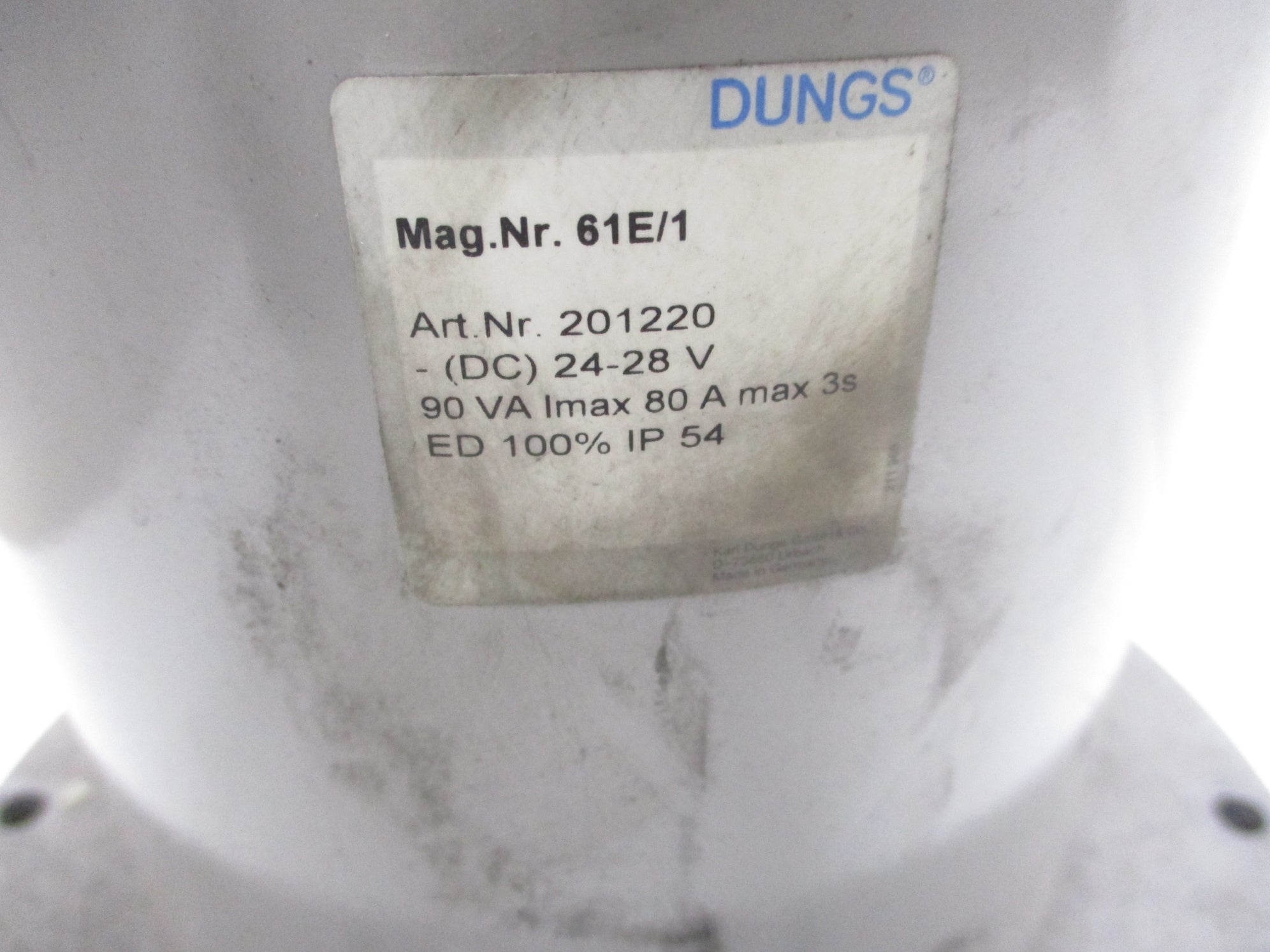 DUNGS 61E/1 201220 UNMP