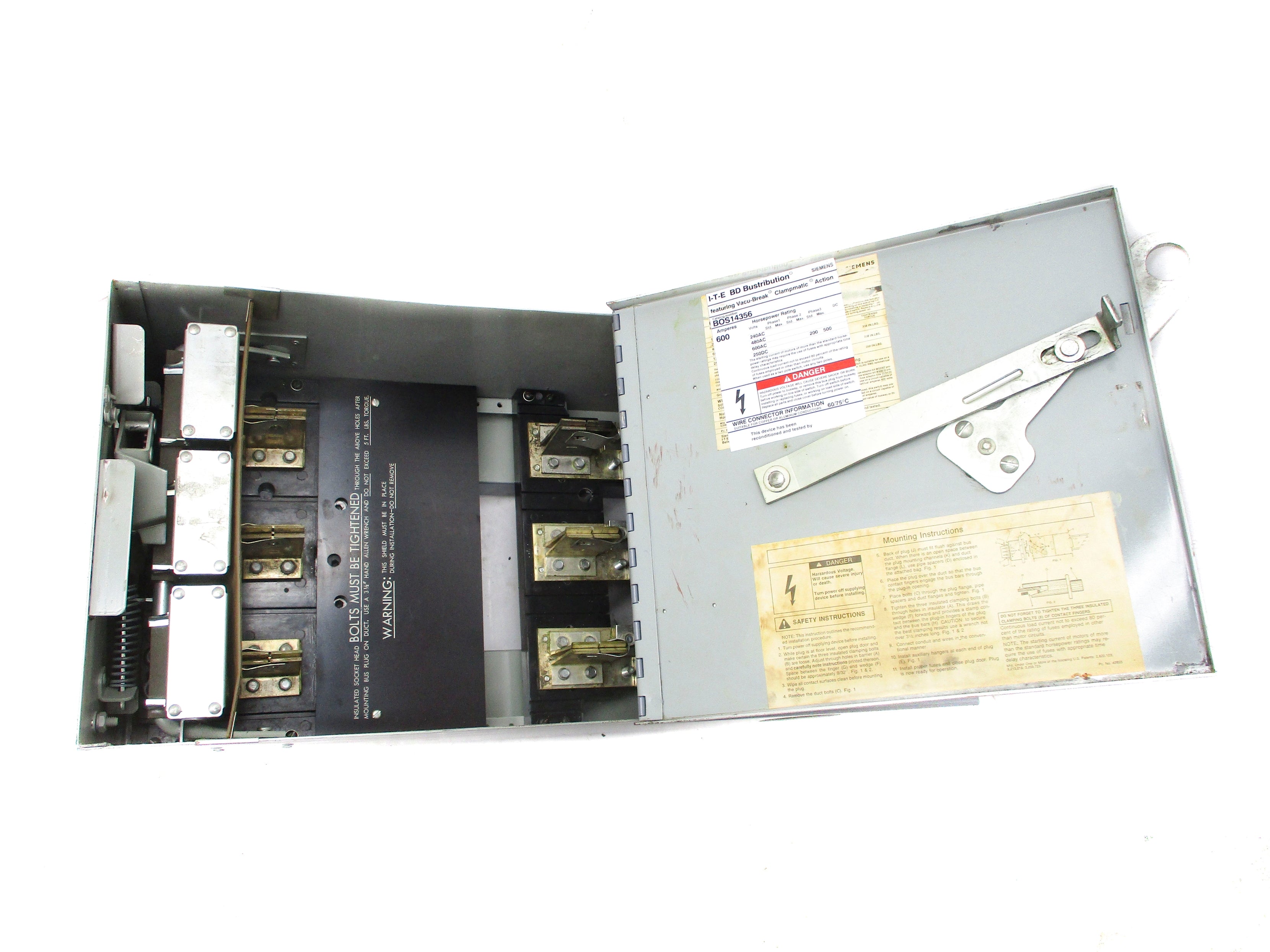 ITE BOS14356 600A UNMP