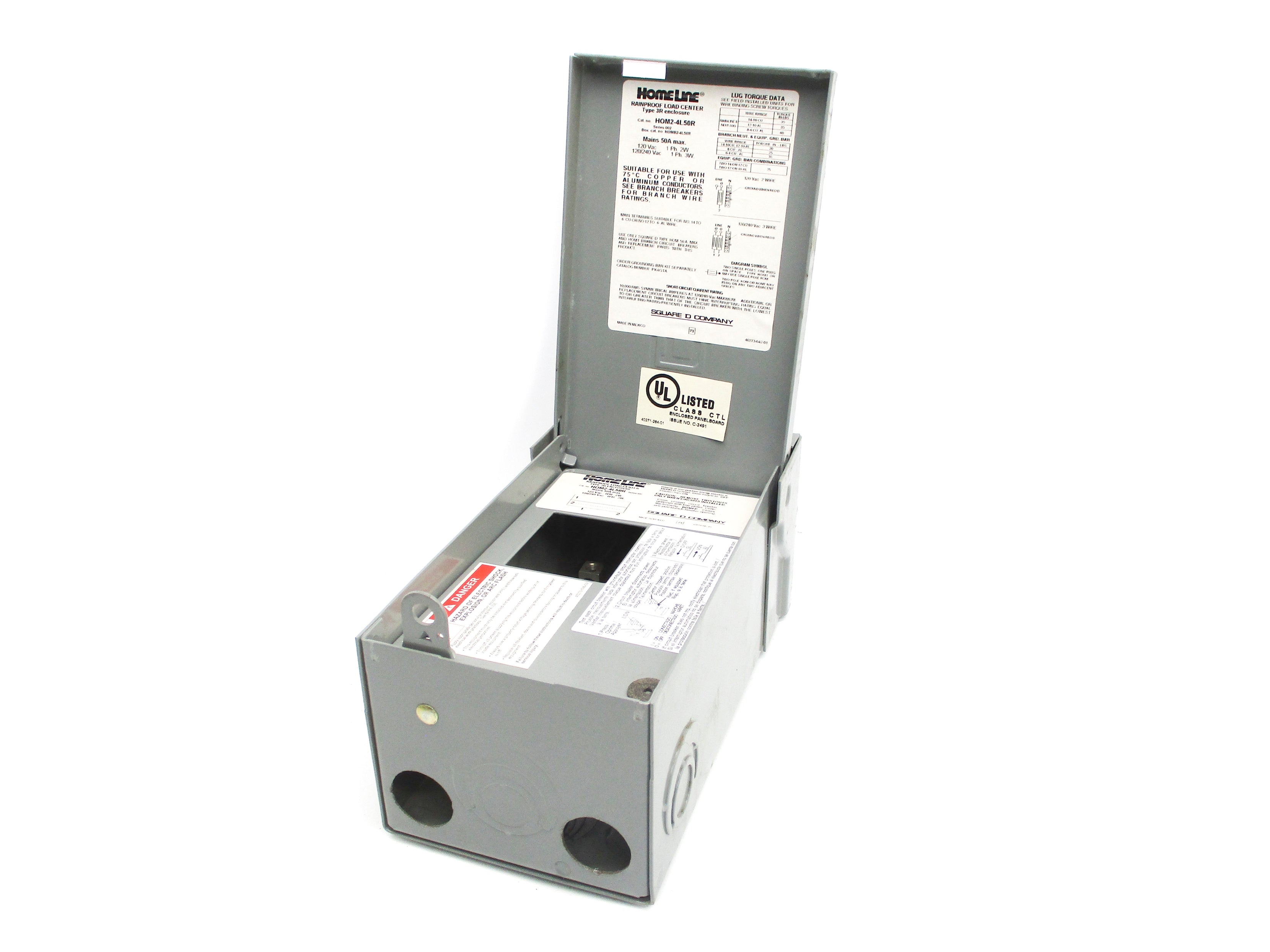 SQUARE D HOM24L50R SER. 002 UNMP