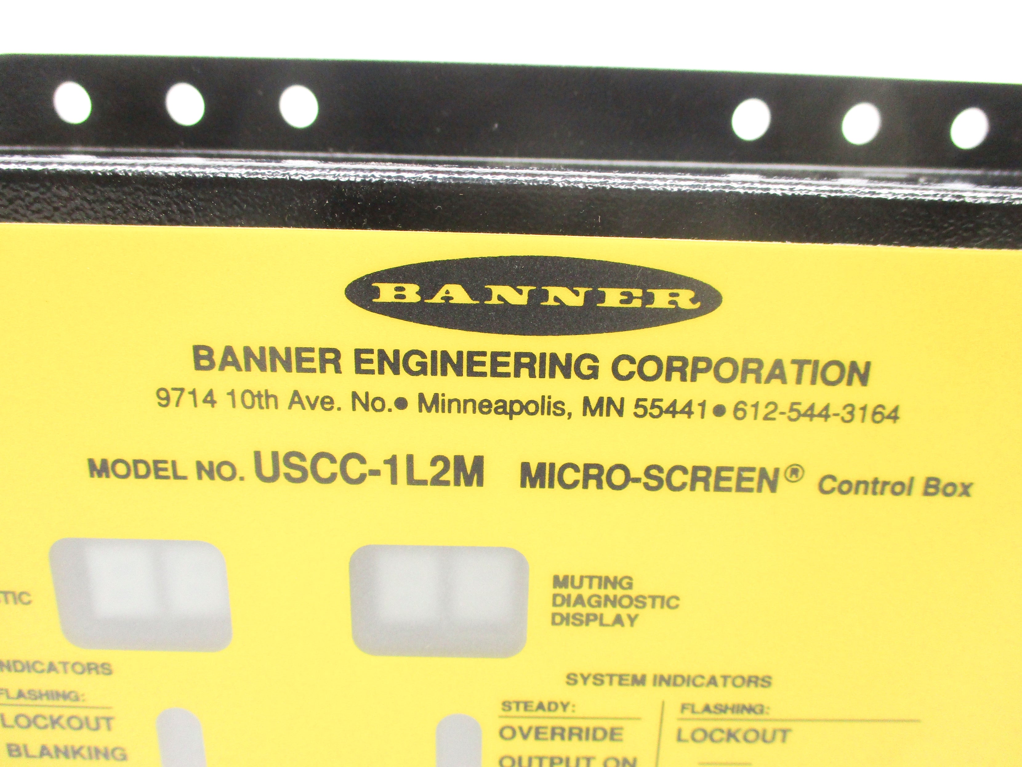 BANNER ENGINEERING USCC-1L2M 115/230VAC 4A NSNP