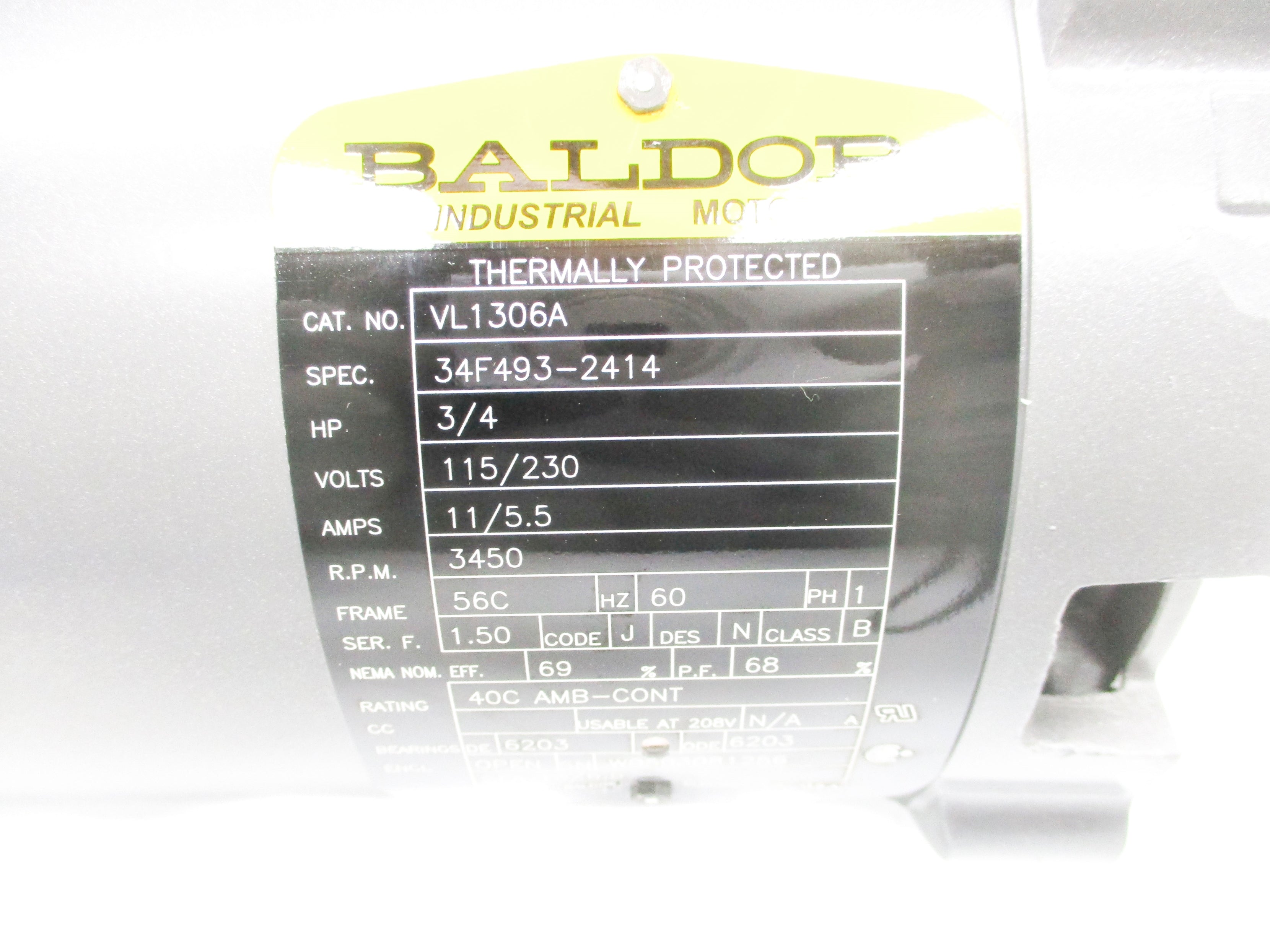 BALDOR VL1306A NSNP