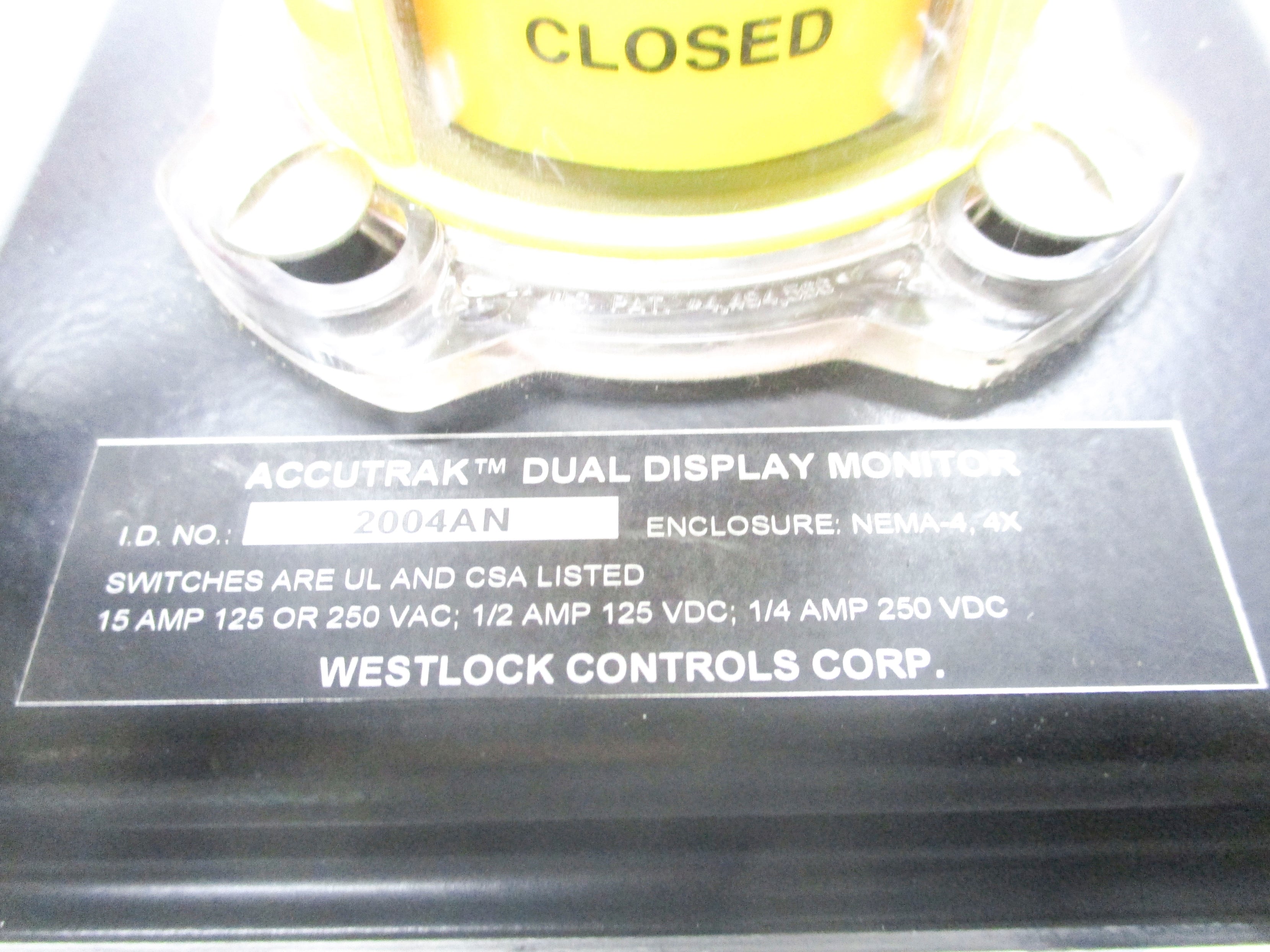 WESTLOCK 2004AN-BY-C50 W/ PAVLBL453S--0100 2" NSNP