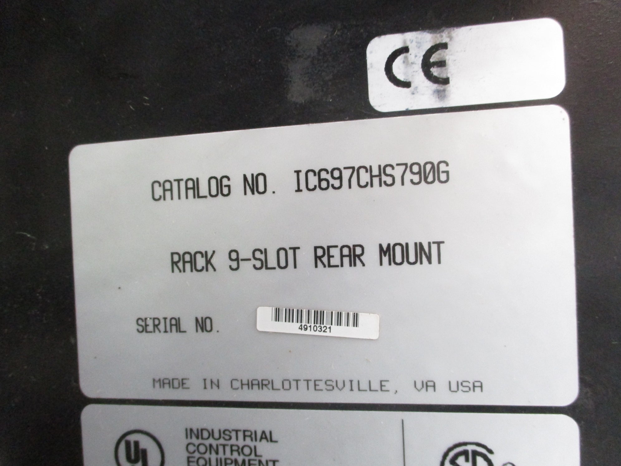 SIEMENS IC697CHS790G UNMP