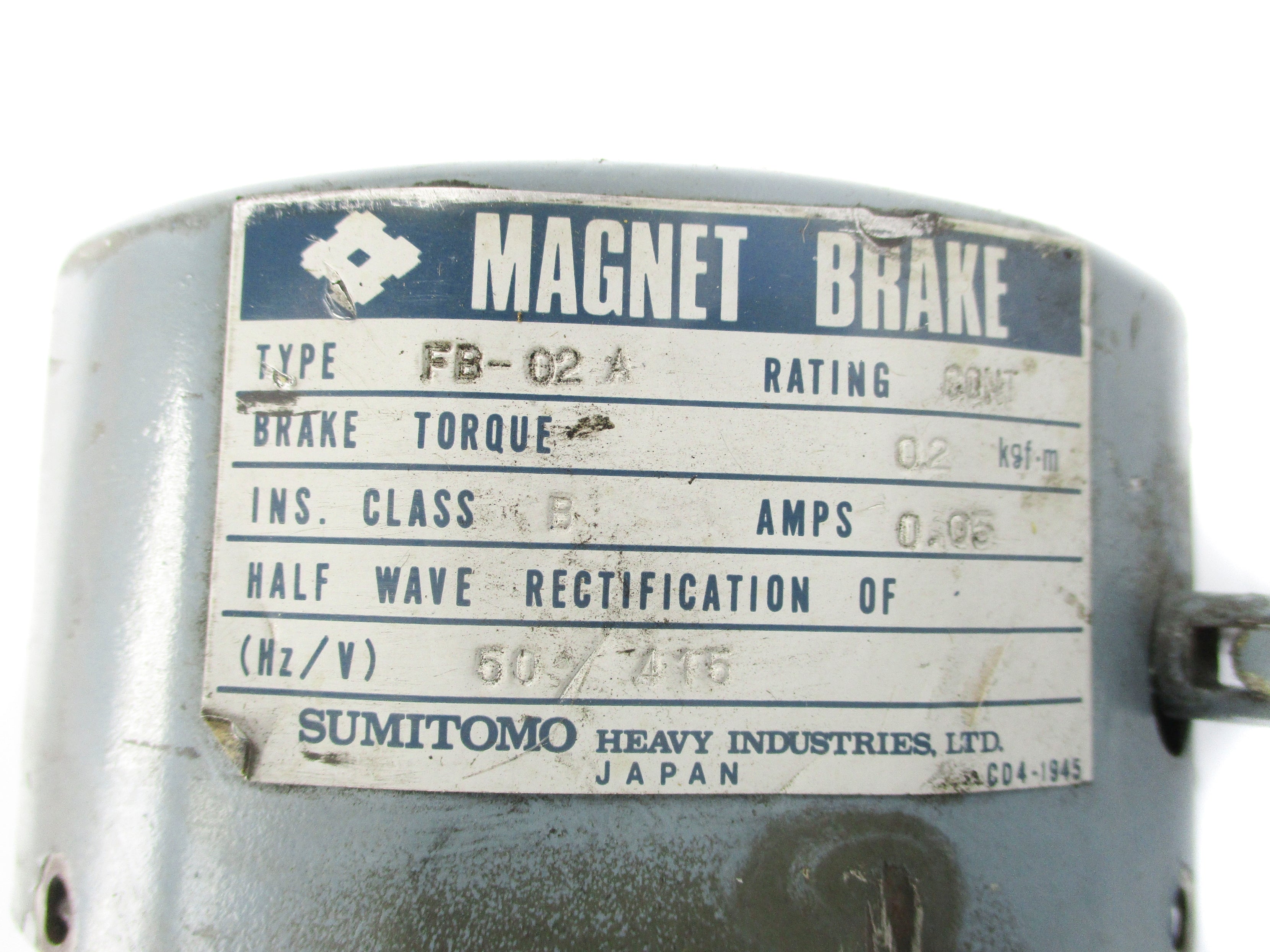 SUMITOMO VM02-21108 (AS PICTURED) UNMP