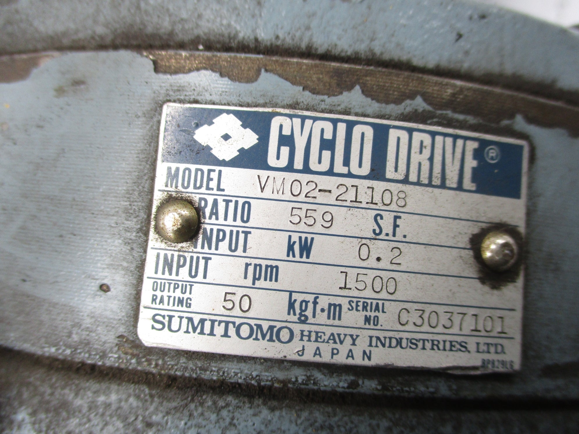 SUMITOMO VM02-21108 (AS PICTURED) UNMP