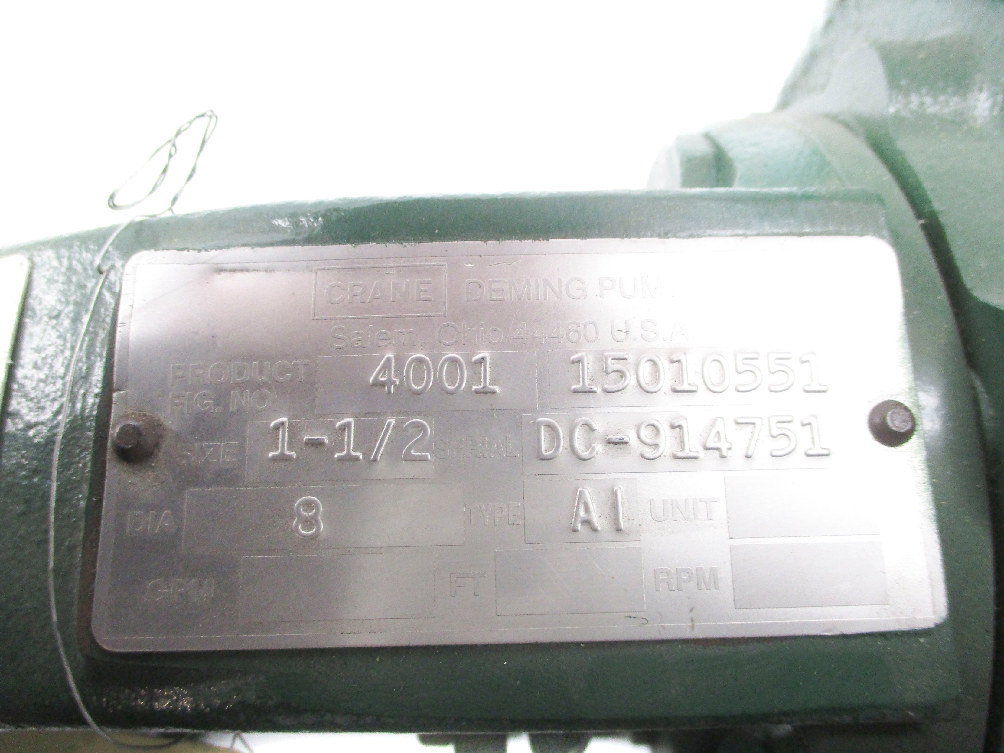CRANE 400115010551 REMAN