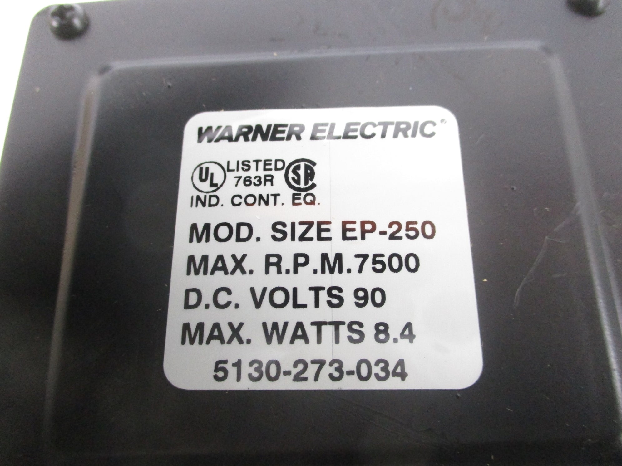WARNER ELECTRIC 5130-273-034 NSMP