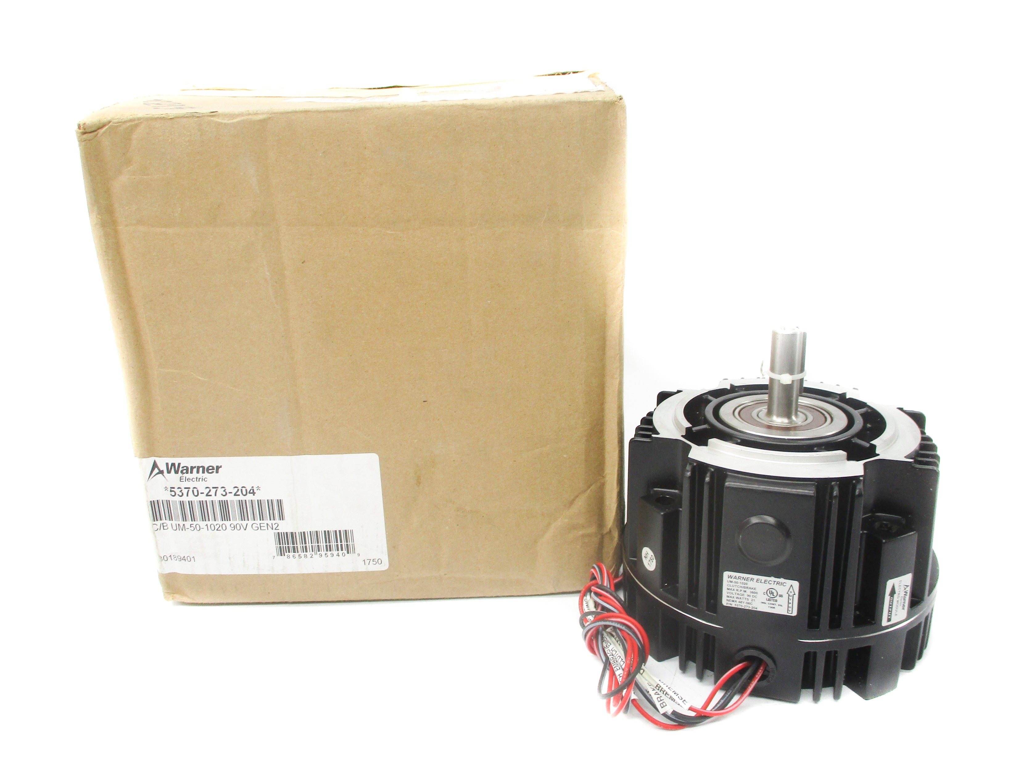 WARNER ELECTRIC 5370-273-204 UM-50-1020 90VDC NSMP