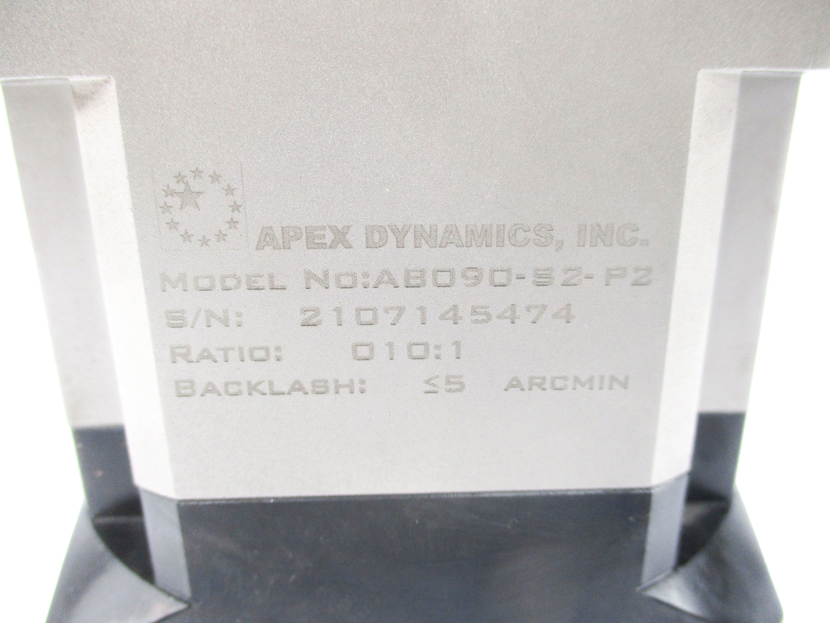 APEX DYNAMICS AB090-S2-P2 (AS PICTURED) UNMP